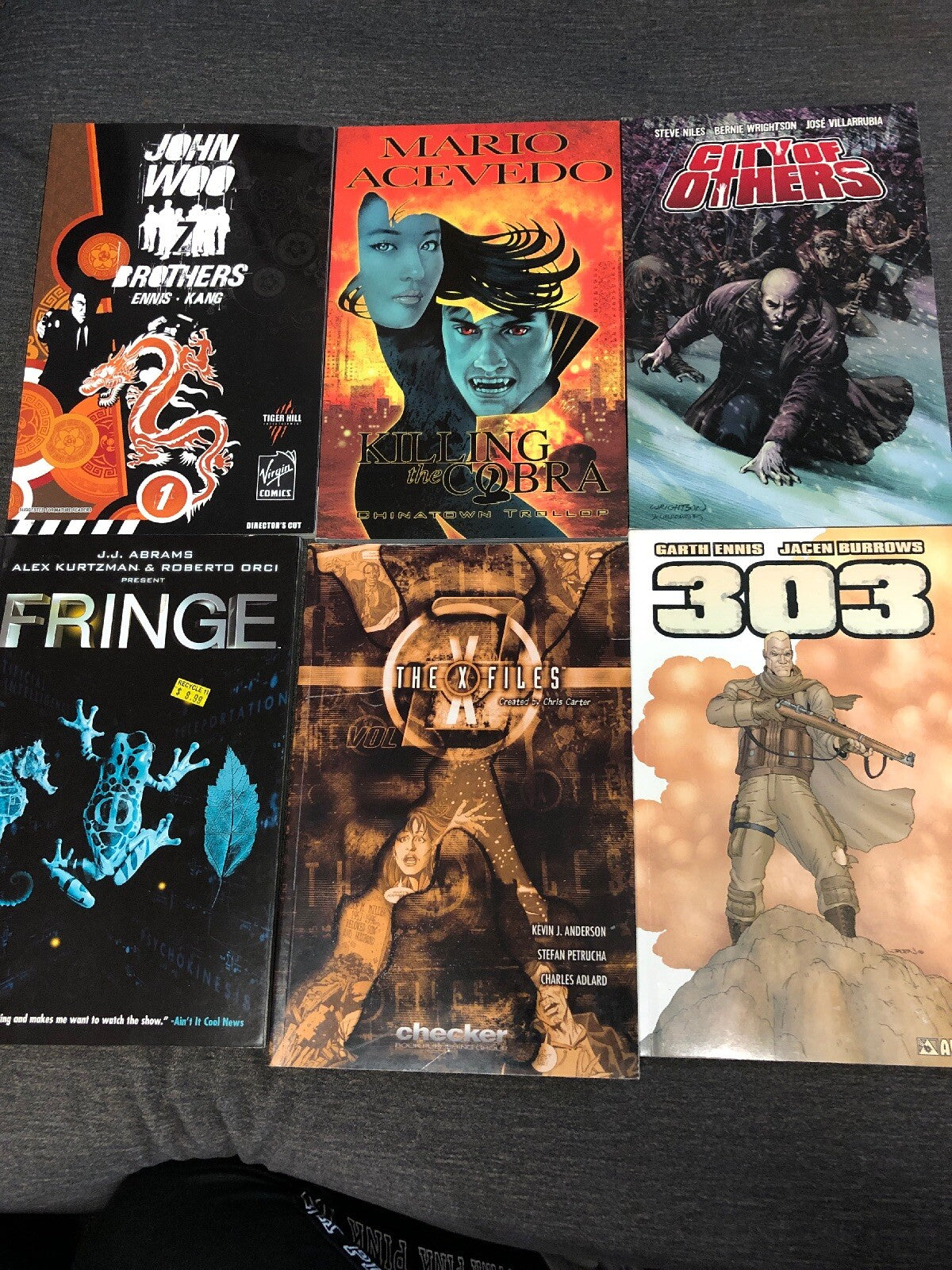 Lot Of 6 Comics : Multiple Wildstorm Avatar CheckerBPG Virgin IDW Dark Horse0