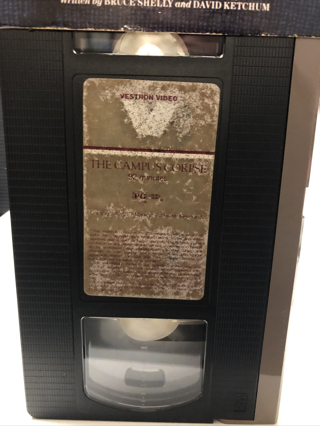 Cult THE CAMPUS CORPSE VHS HORROR RARE Original Thriller4