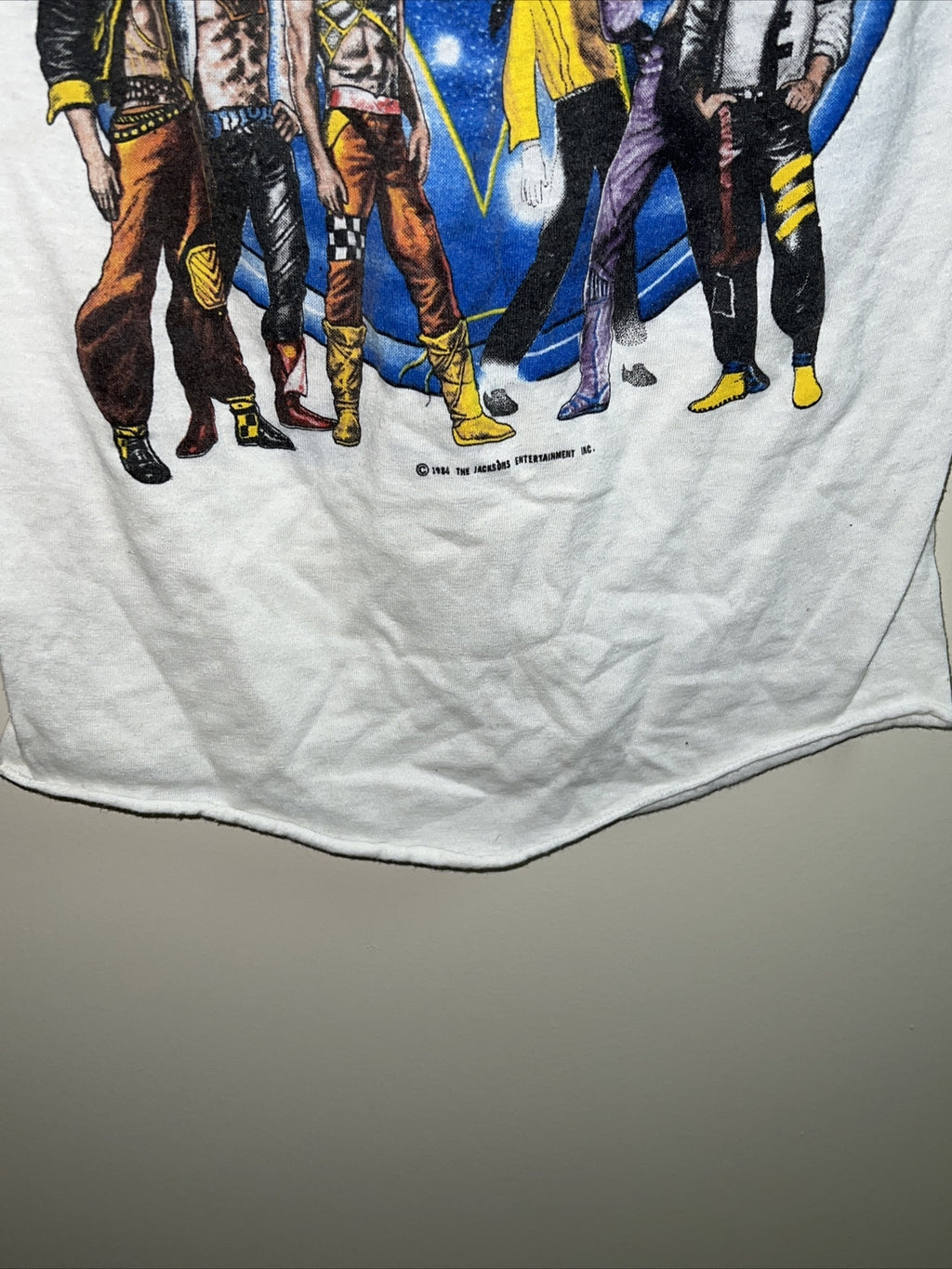 Jackson 5 1984 The Jacksons Entertainment Shirt Small 4