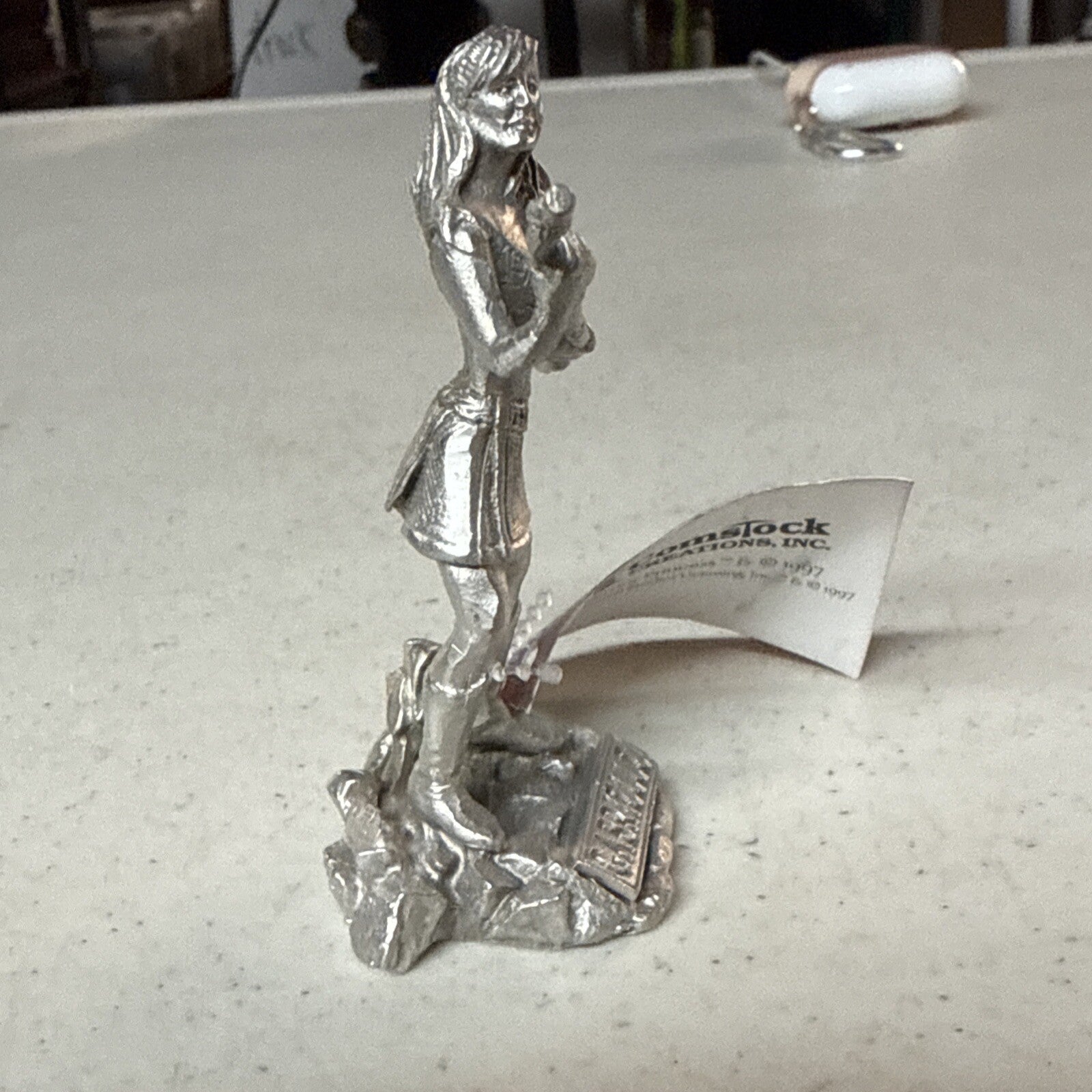 Xena Warrior Princess Pewter Statue Figure Figurine 3.5" Comstock Creations5