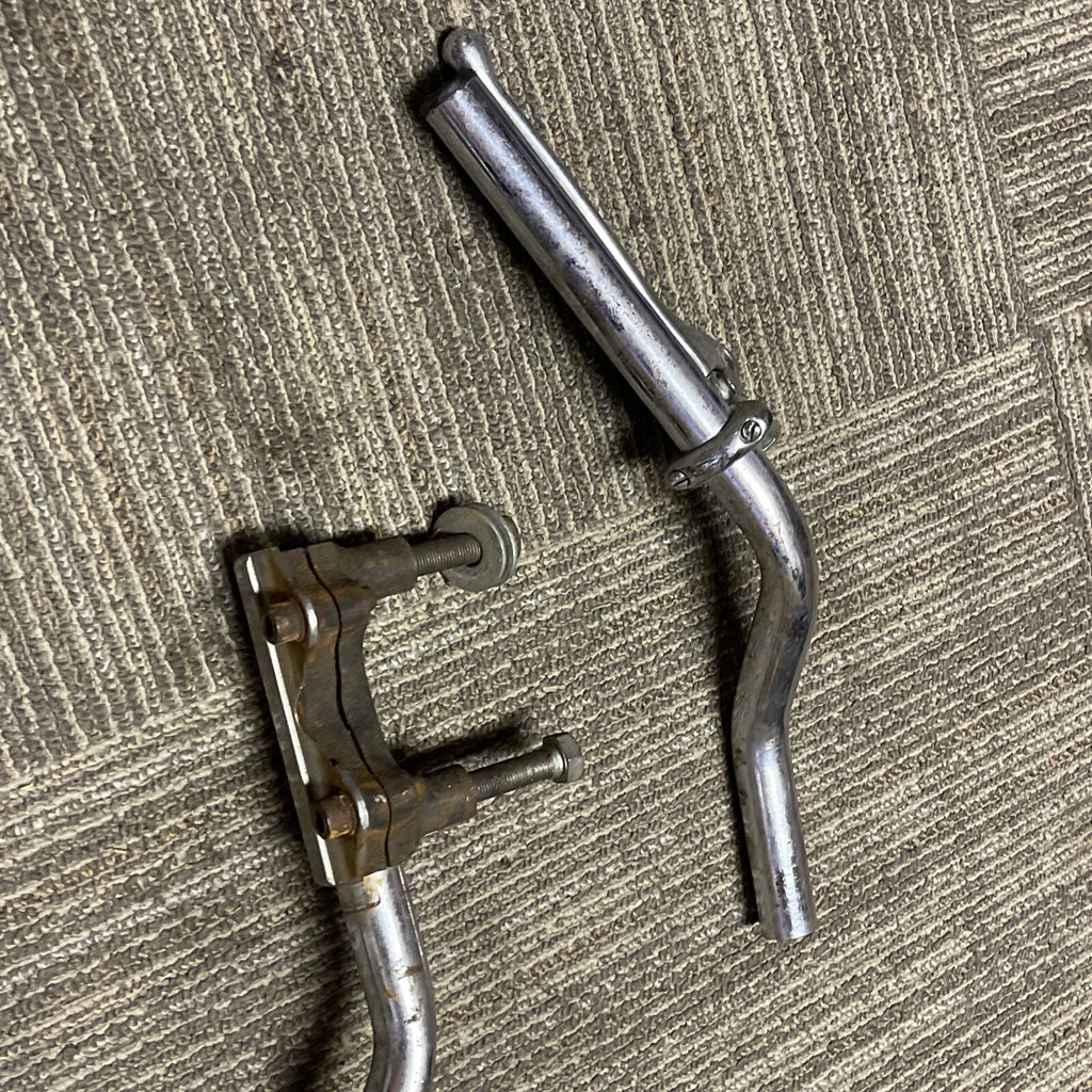 Vintage Handlebars And Risers Parts Harley Davidson4