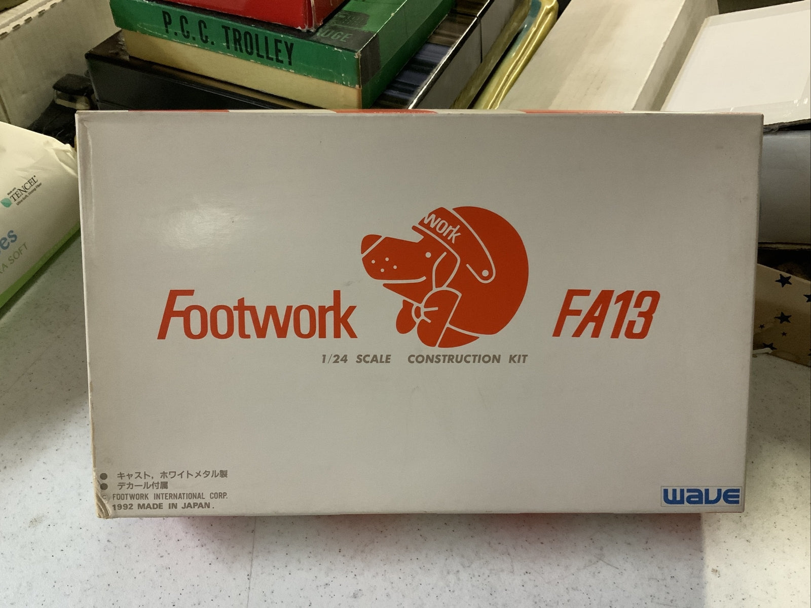 WAVE Footwork FA13 1/24th Scale Car Model Kit NEW Resin/Plastic/Die-Cast0
