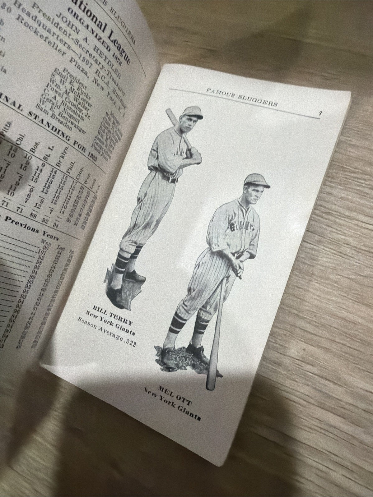 1933 Famous Sluggers Yearbook H&B Louisville Slugger Babe Ruth Baseball Card Sz5