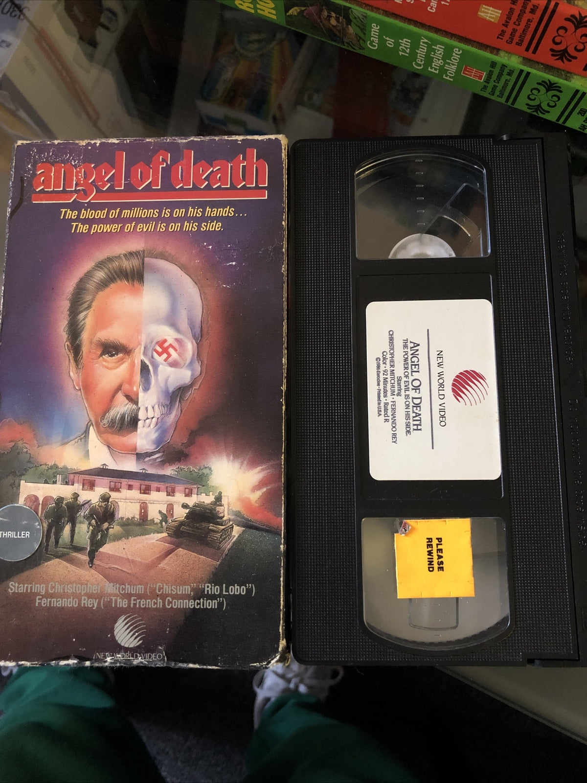Angel Of Death 1987 Great Film New World Video Action VHS Rare OOP2