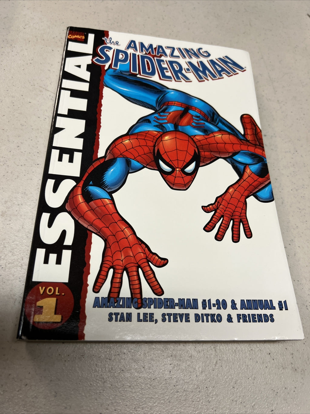 Marvel Comics Essential The Amazing Spider-Man Vol.1 Paperback By Stan Lee…0