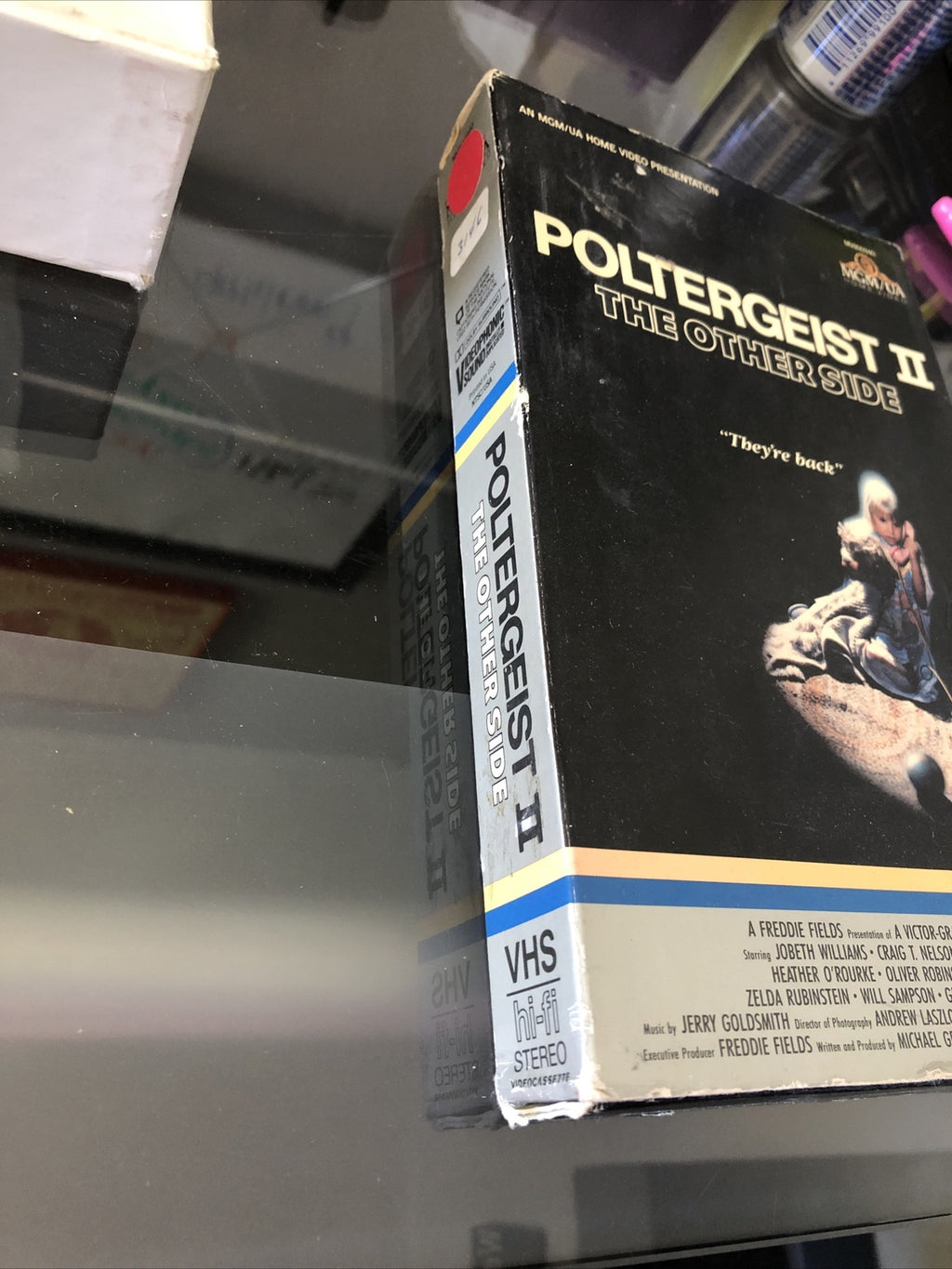 Poltergeist II: The Other Side VHS (1986 MGM/ UA Home Video Big Box release)3
