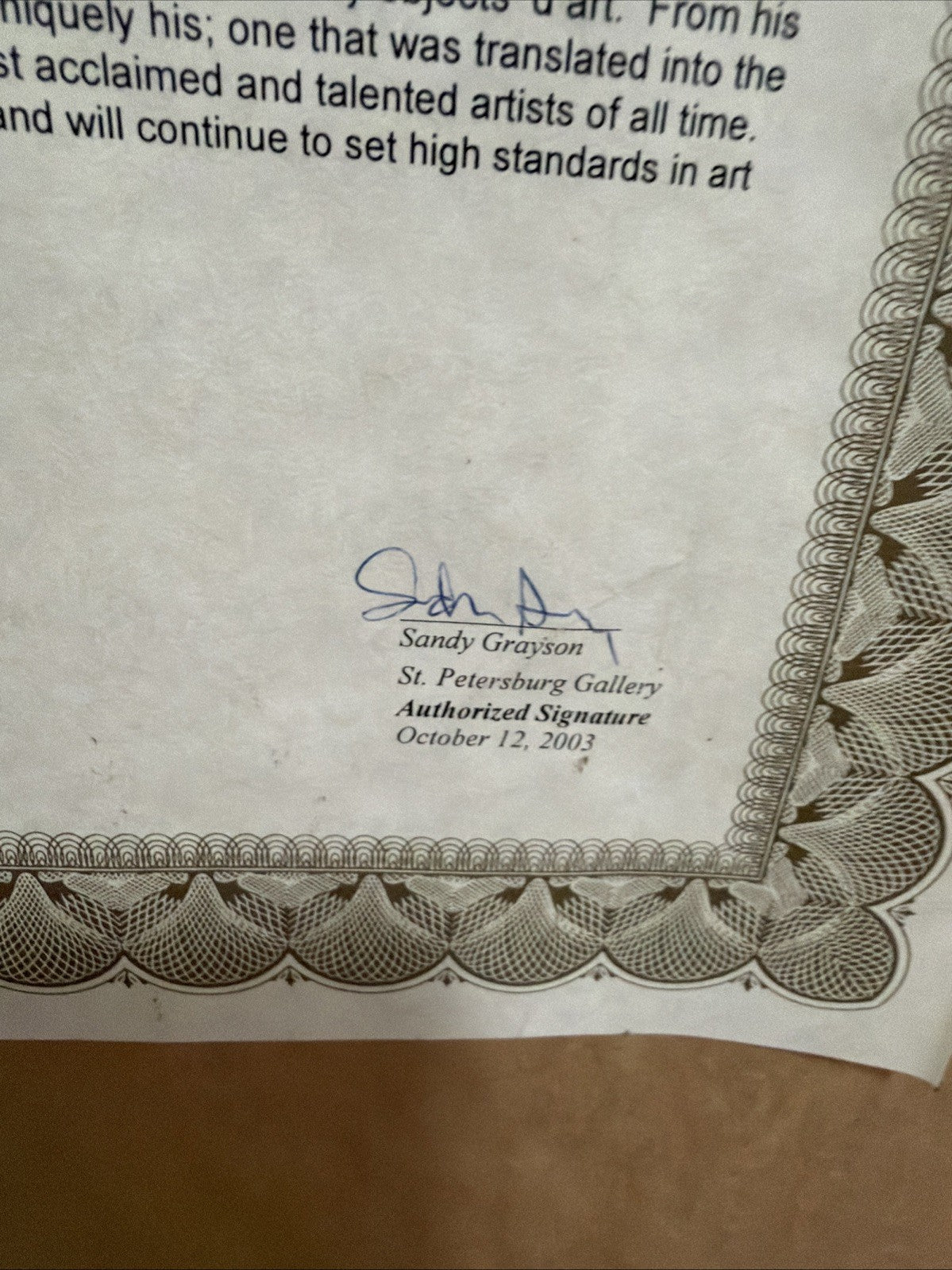 Salvador Dali Divine Comedy Canto Woodcut Hand Signed COA 19608