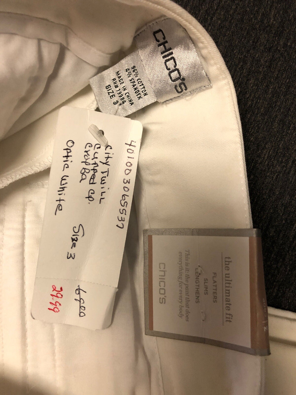 Lot Of 4 Open Cardigan Jacket, Shirt, Crop Pants, Slims Pants Size 3 NWT6