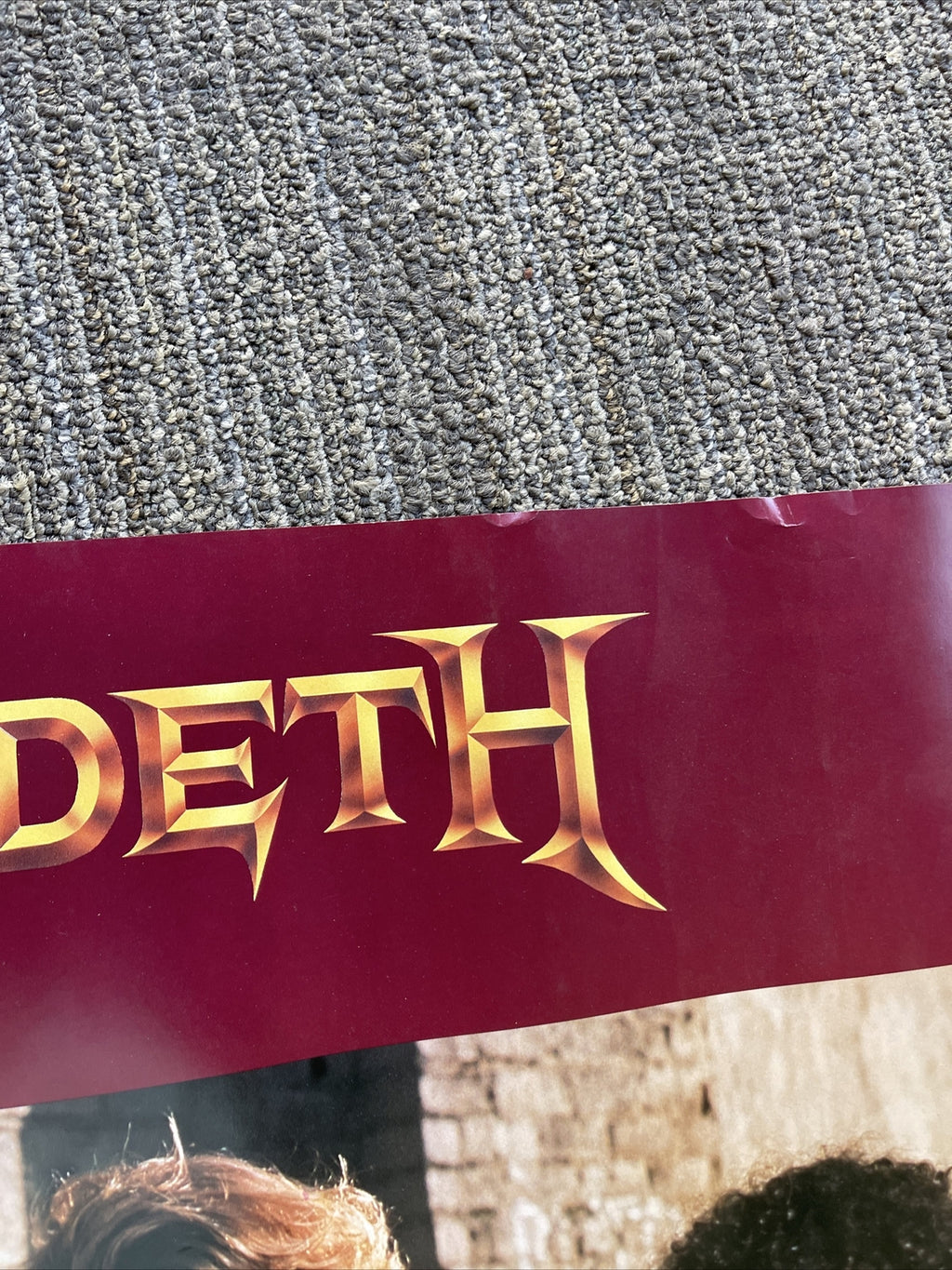 1991 MEGADETH, Rusted Pieces Record Store Promo POSTER 18” X 25” Double Sided6