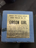 Gubson Girl Old Fashioned Hand Made Collector’s Bisque Doll Kit 19790