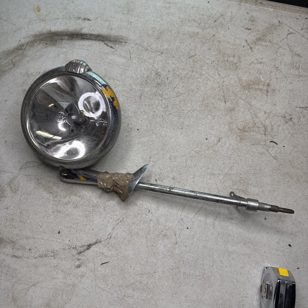 Nice vintage 1950's Unity car or truck spotlight , 5.5" bulb0
