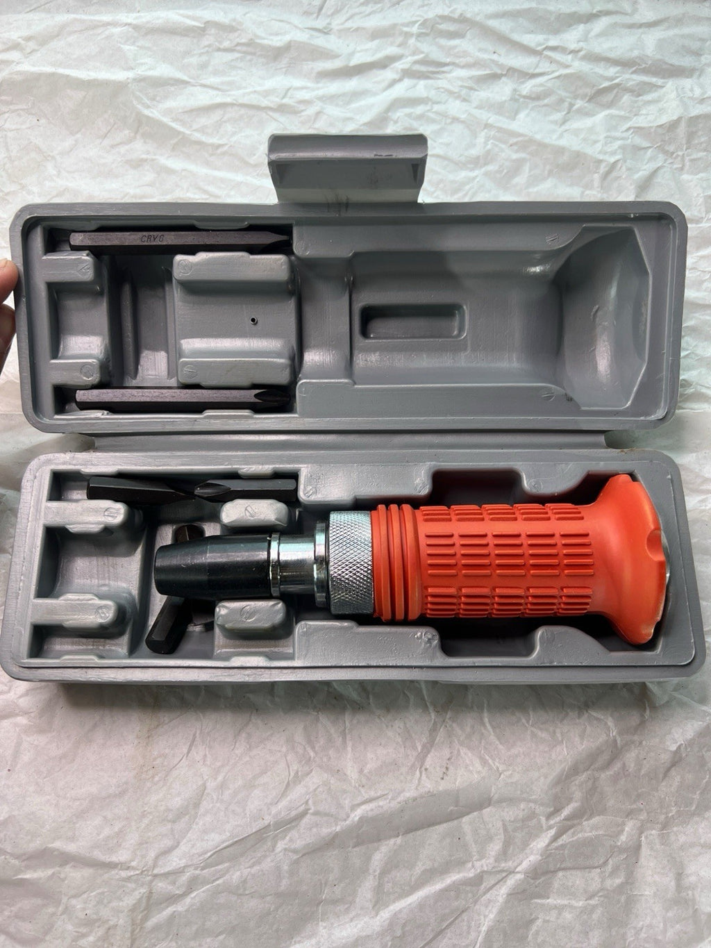Impact Screwdriver Set - Heavy Duty Manual Driver w/ Bits | Item #375300