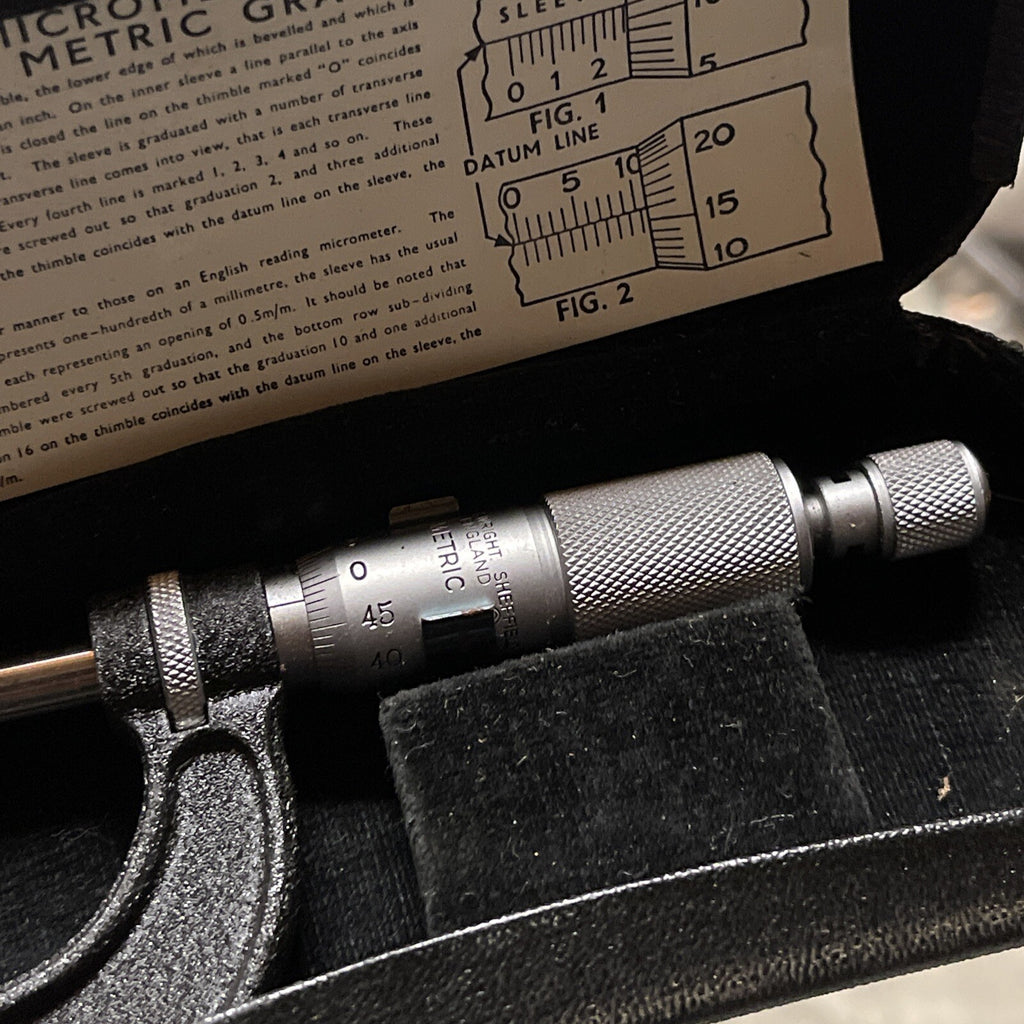 Moore & Wright No. 965m micrometer sheffield3