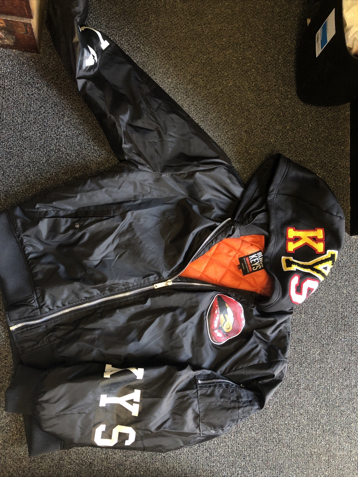 Men's Black Keys KYS Jacket with Detachable Hoody Do Or Die Size 2XL1