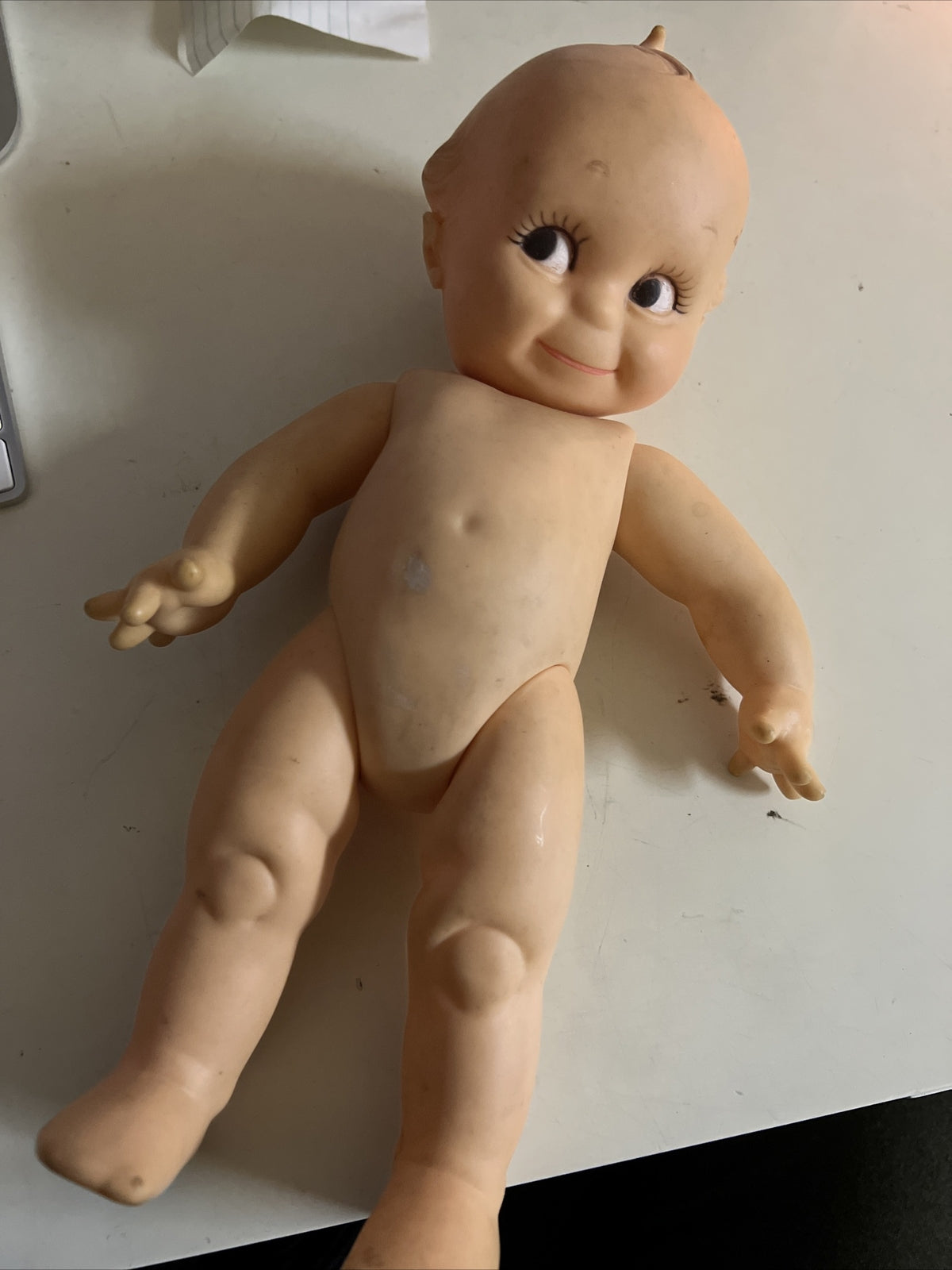 VTG Cameo Kewpie 733/1  Squeaker Toy 10.5" Doll0