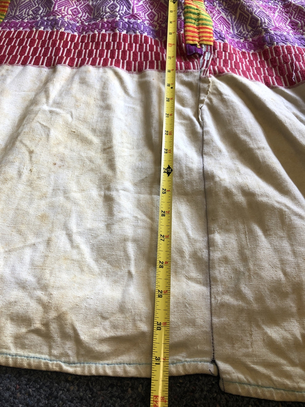 Vintage Hippie Woodstock Handmade Dress Pancho Grateful Dead6