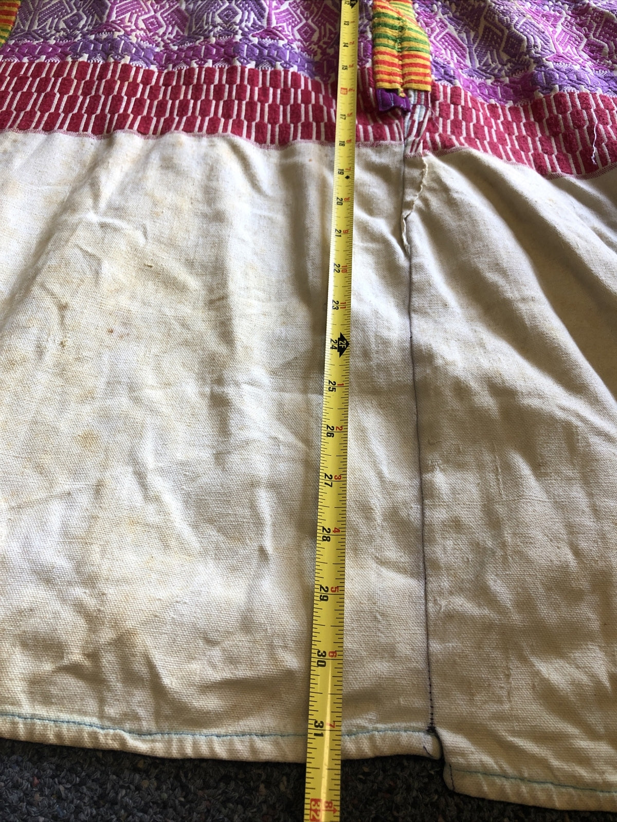 Vintage Hippie Woodstock Handmade Dress Pancho Grateful Dead6