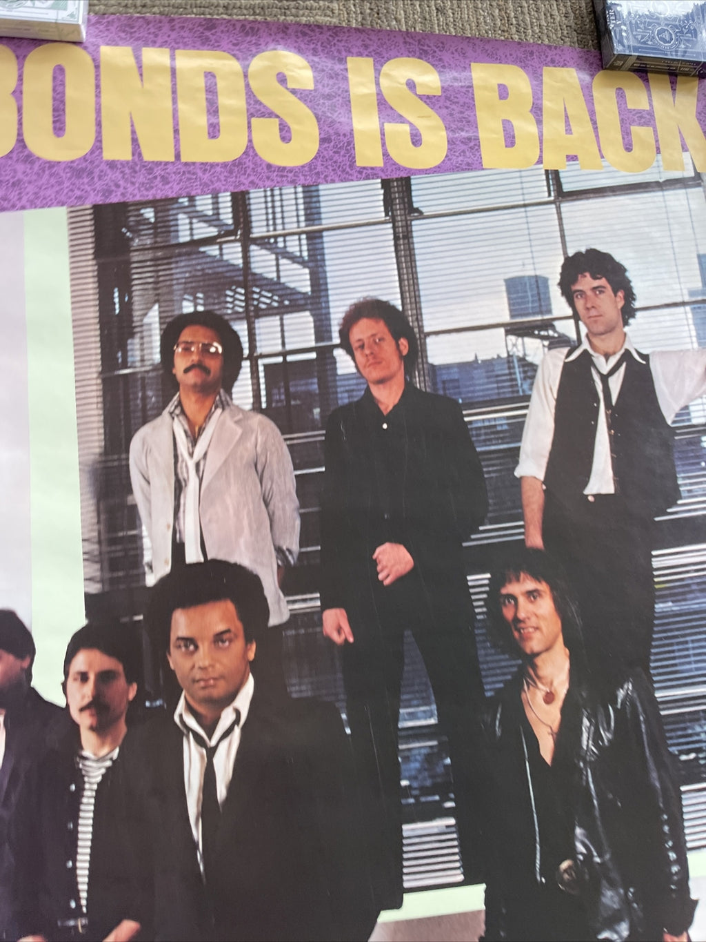 #155 1981 Gary U.S. Bonds Dedication record store tour promoPoster  36”x24”7