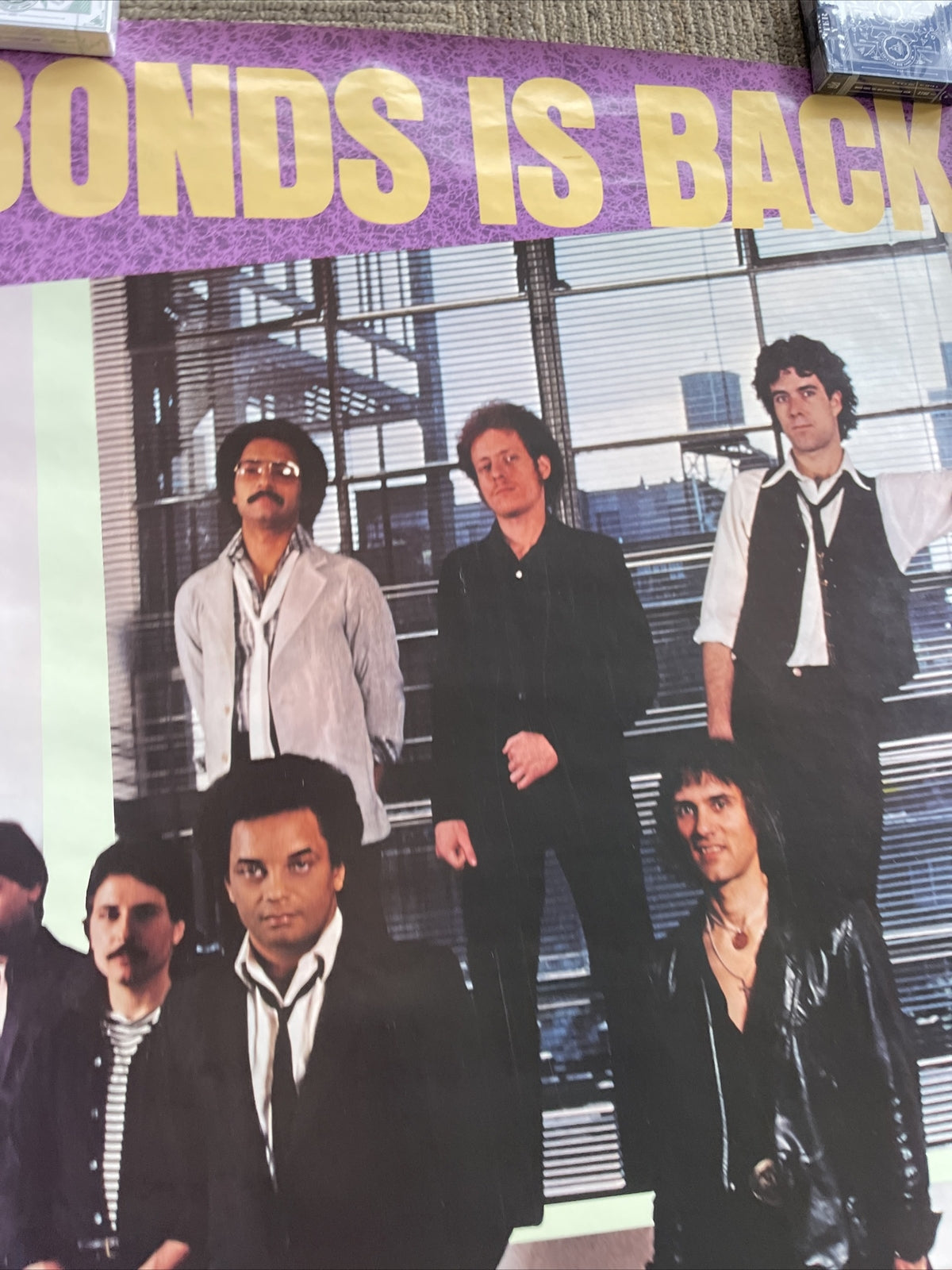 #155 1981 Gary U.S. Bonds Dedication record store tour promoPoster  36”x24”7