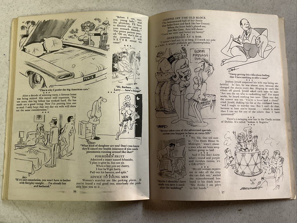 Vintage Comic Books Adult Humor Risque Pierre Davis 1972 Lot10