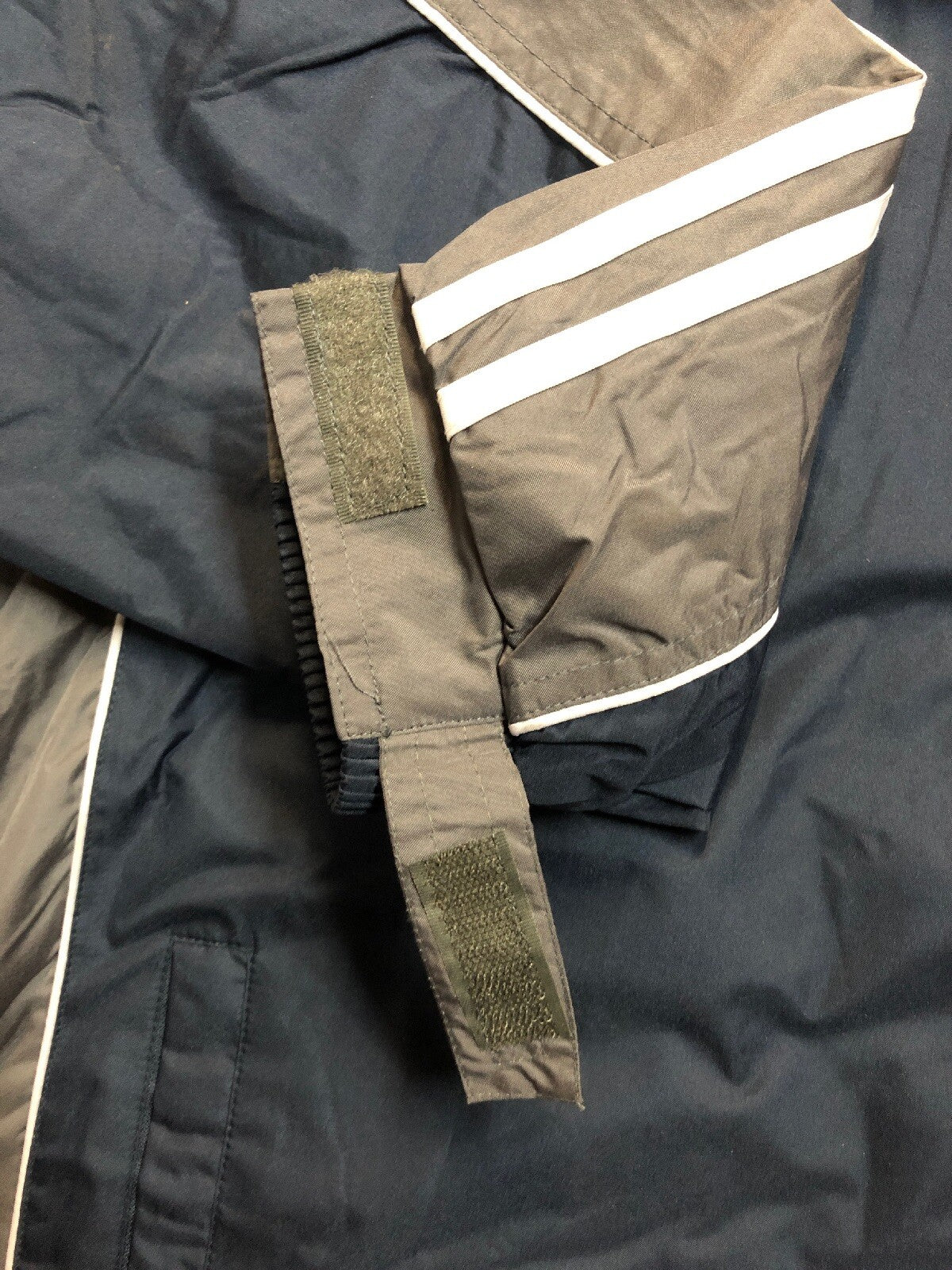 90s Vintage Men's RNND Weathered Remove-able Hooded Jacket And Pants L4