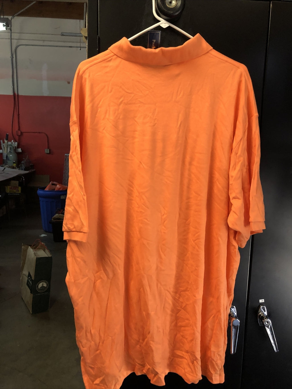 Ralph Lauren Polo Collared Light Orange Shirt Size 2XL NOS2
