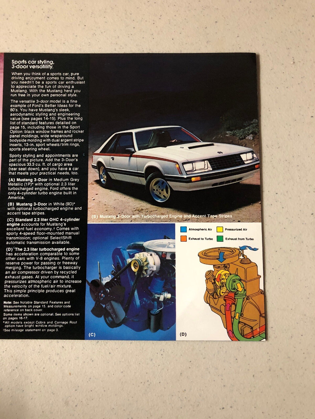 1980 FORD MUSTANG GALLERY DEALERSHIP PHOTO BOOK2