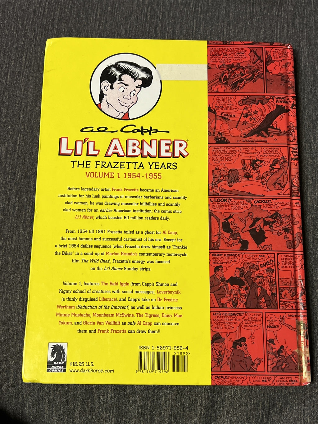 LI'L ABNER FRAZETTA YEARS VOLUME 3 DARK HORSE COMICS VERY RARE Vintage Book ‘545