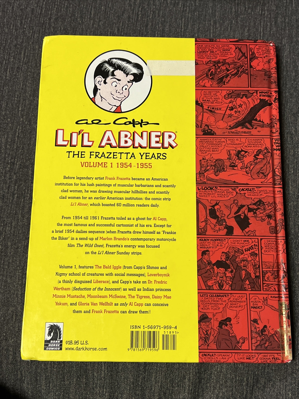 LI'L ABNER FRAZETTA YEARS VOLUME 3 DARK HORSE COMICS VERY RARE Vintage Book ‘545