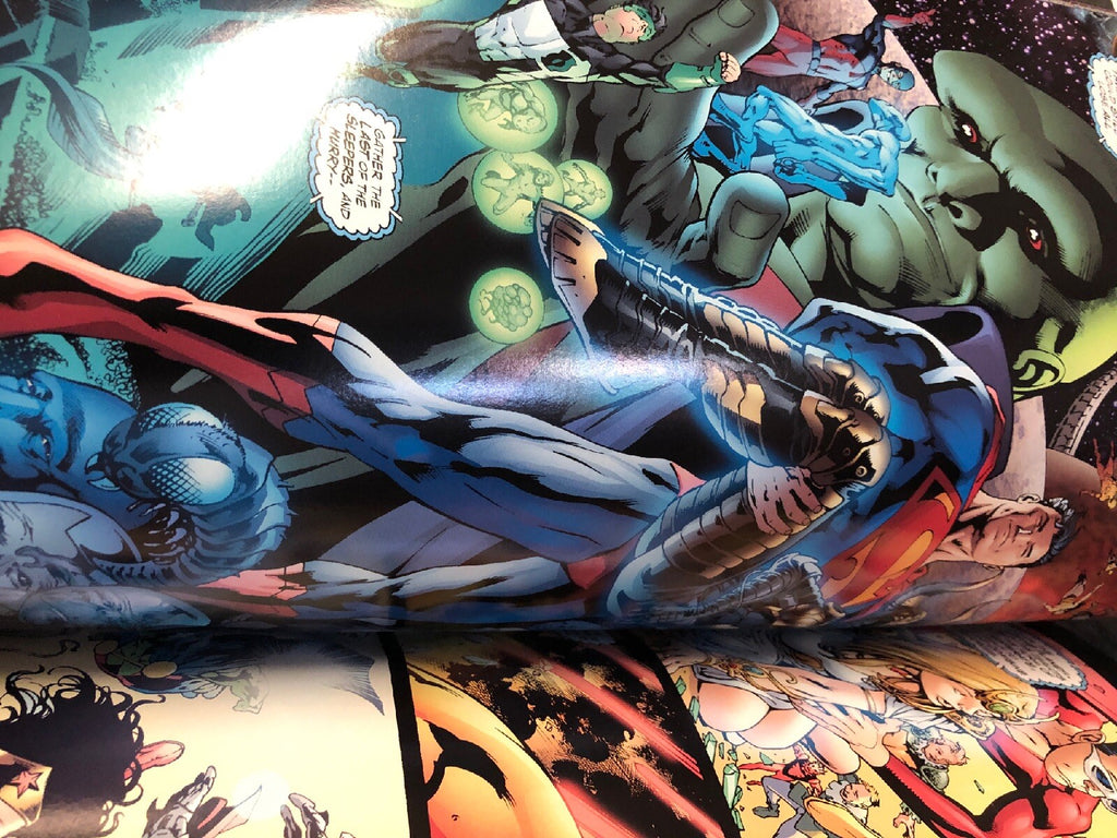 JLA: Heavens Ladder Graphic Novel DC Comics 13" x 10" Mark Waid Bryan Hitch Pail6