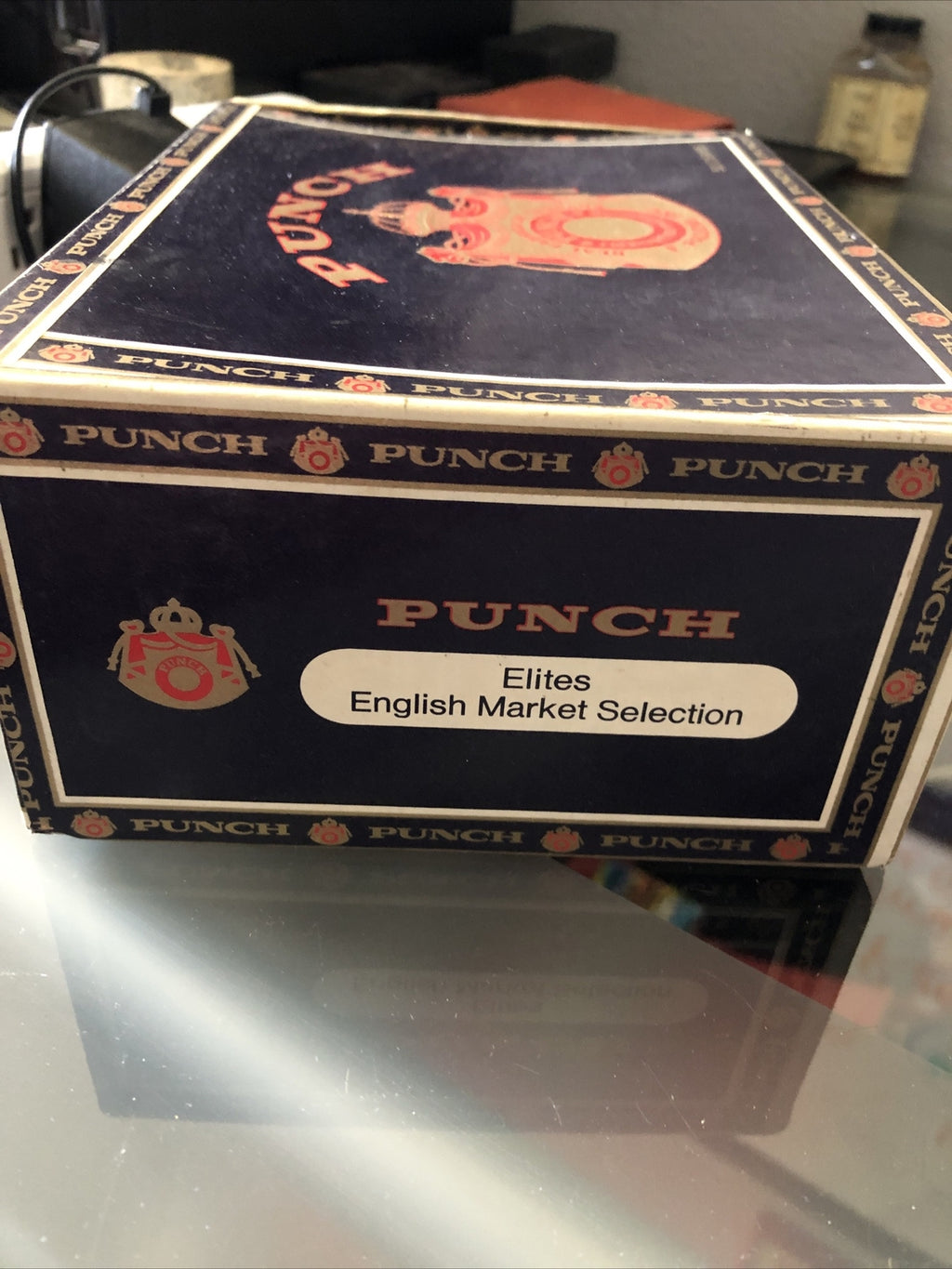 Vintage Cigar Box, Punch Imported Tobaccos Cigar Box6