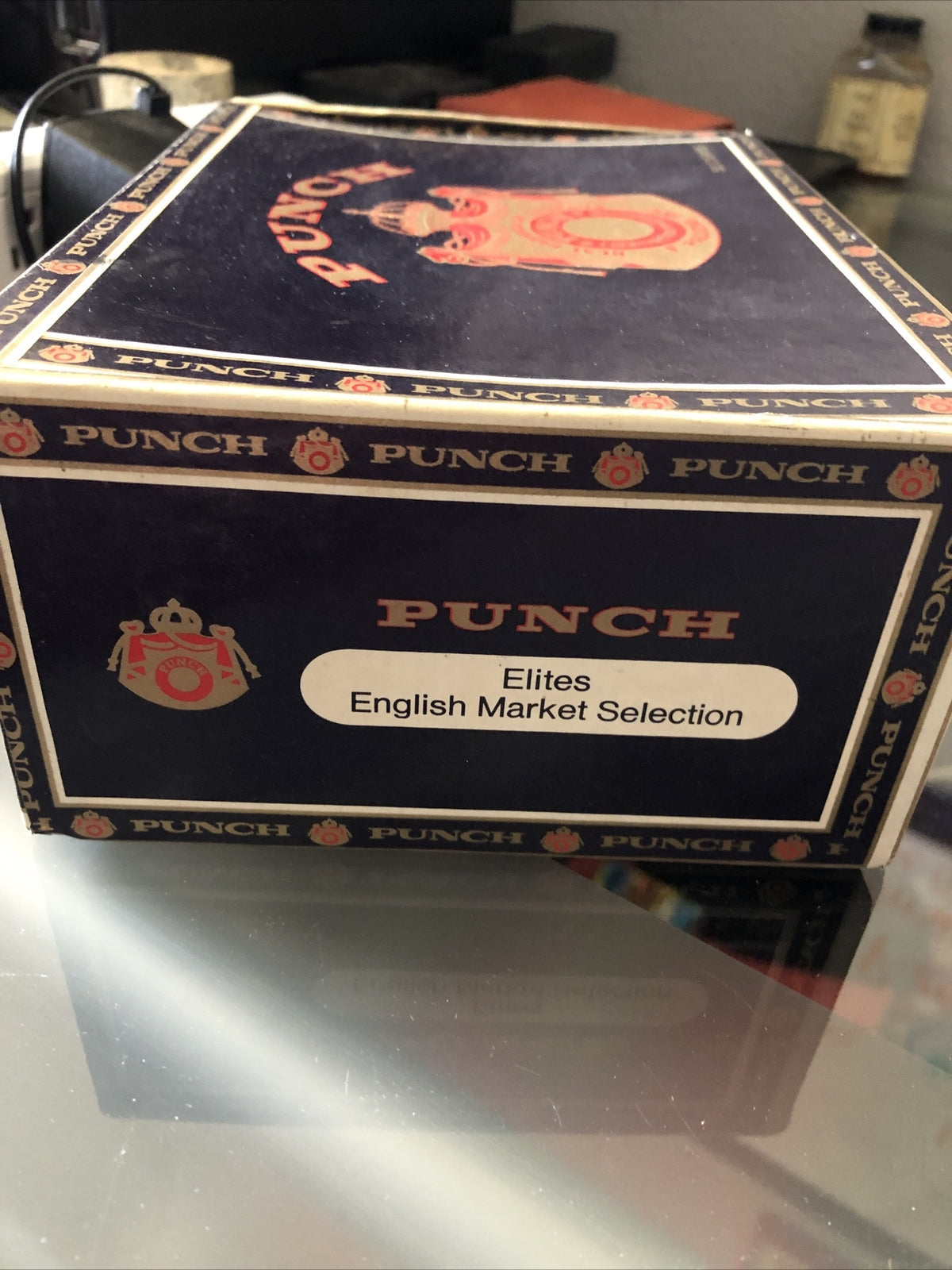 Vintage Cigar Box, Punch Imported Tobaccos Cigar Box6