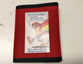 Vintage Hippie Peace And Rainbow Wallet Bib Deal Cards Red Wallet0