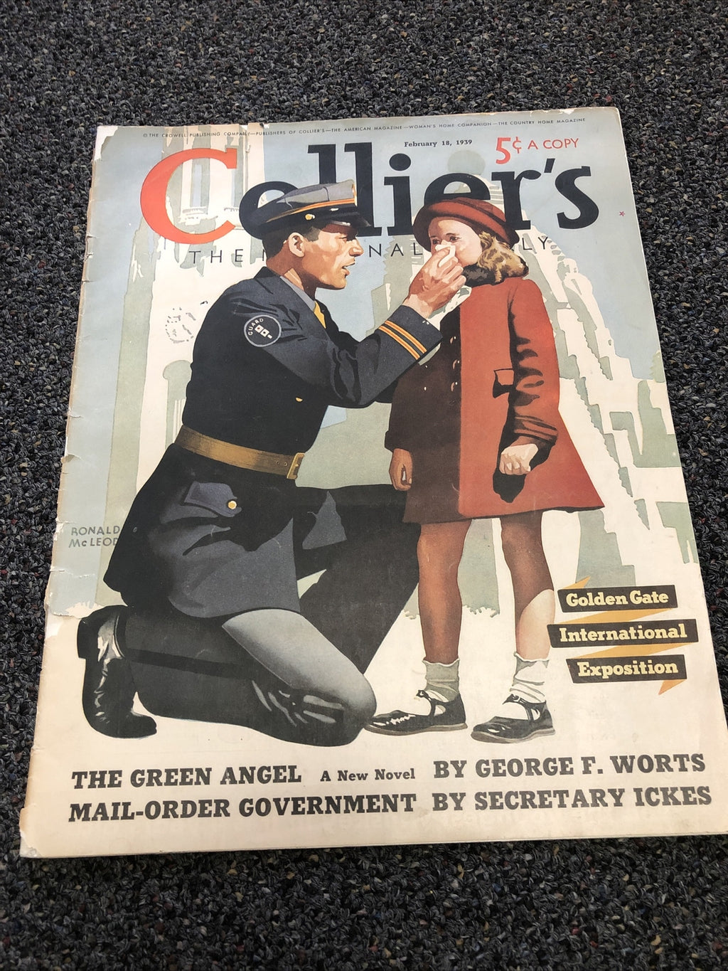 Collier's Magazine February 18, 1939 Golden Gate International Exposition0