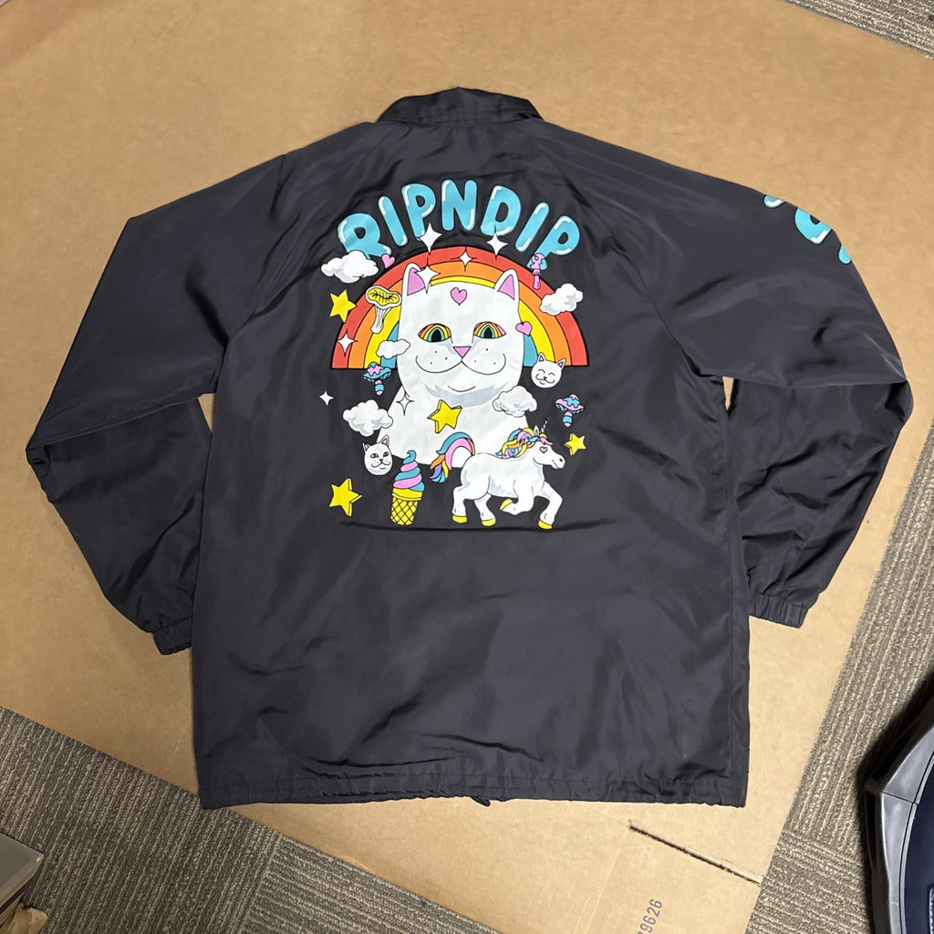 RipnDip Must Be Nice Windbreaker Jacket Size L Lightweight Streetwear Coat0