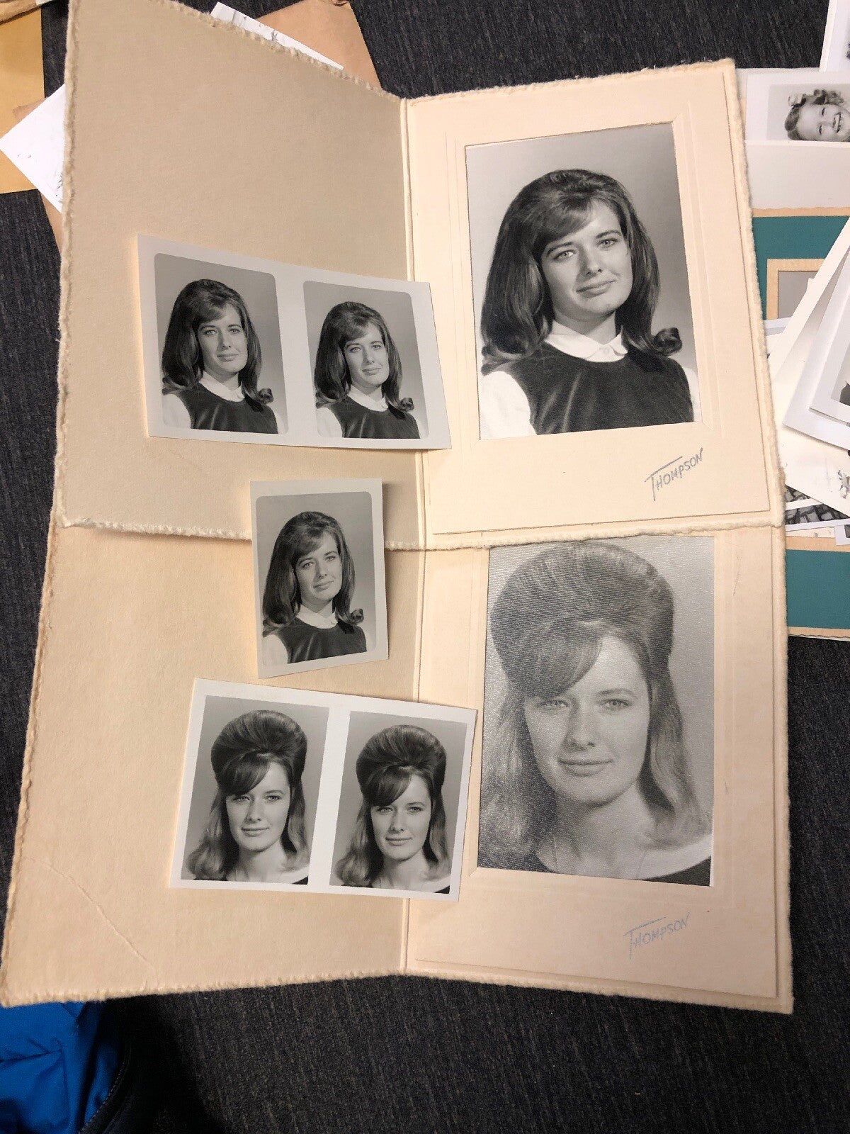 Vintage Black And White Sisters Female Portray Photo 1950s Photography Lot3