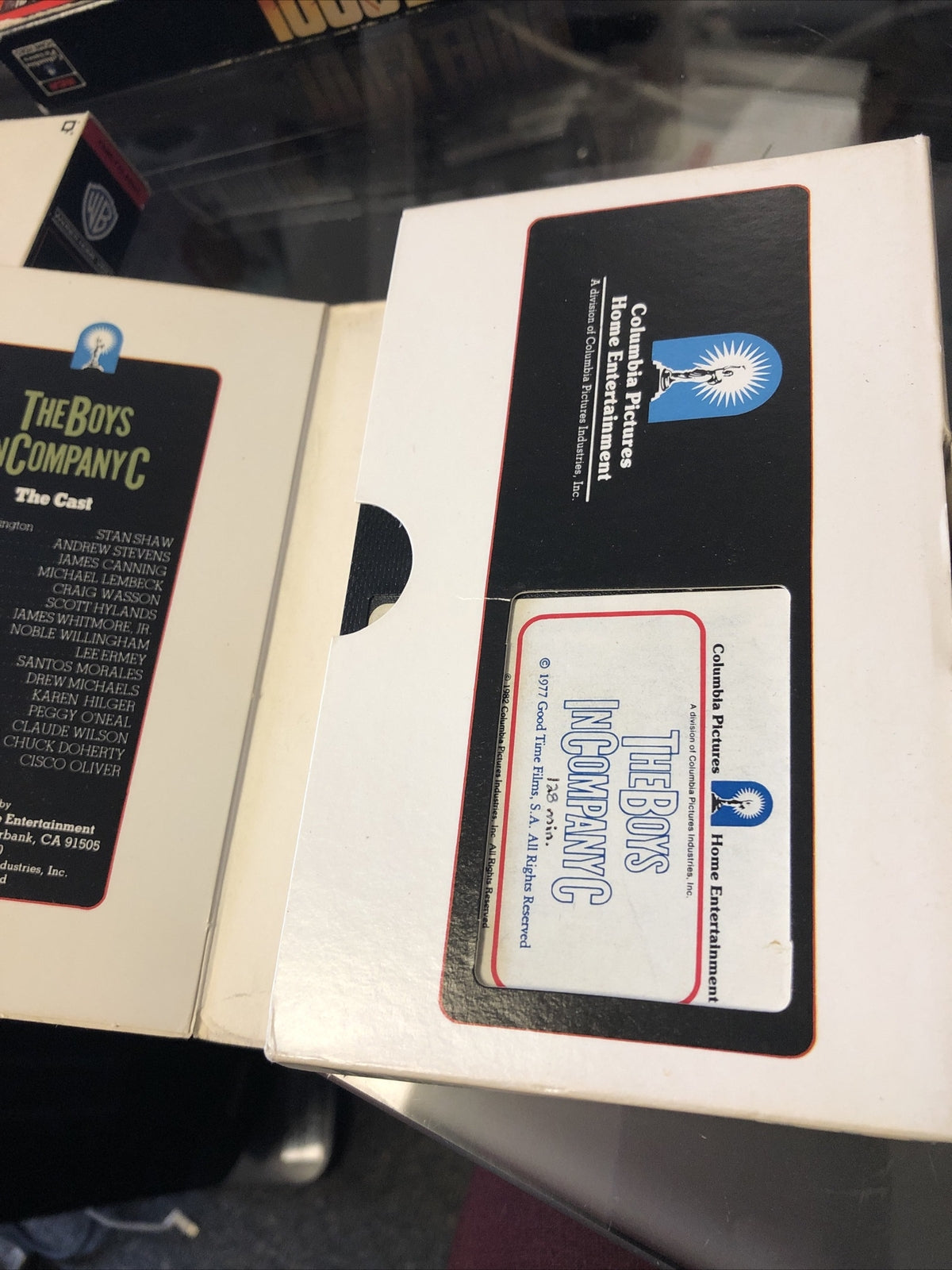 Rare!!! The Boys In Company C Beta Tape Not VHS Stan Shaw Columbia Pictures3