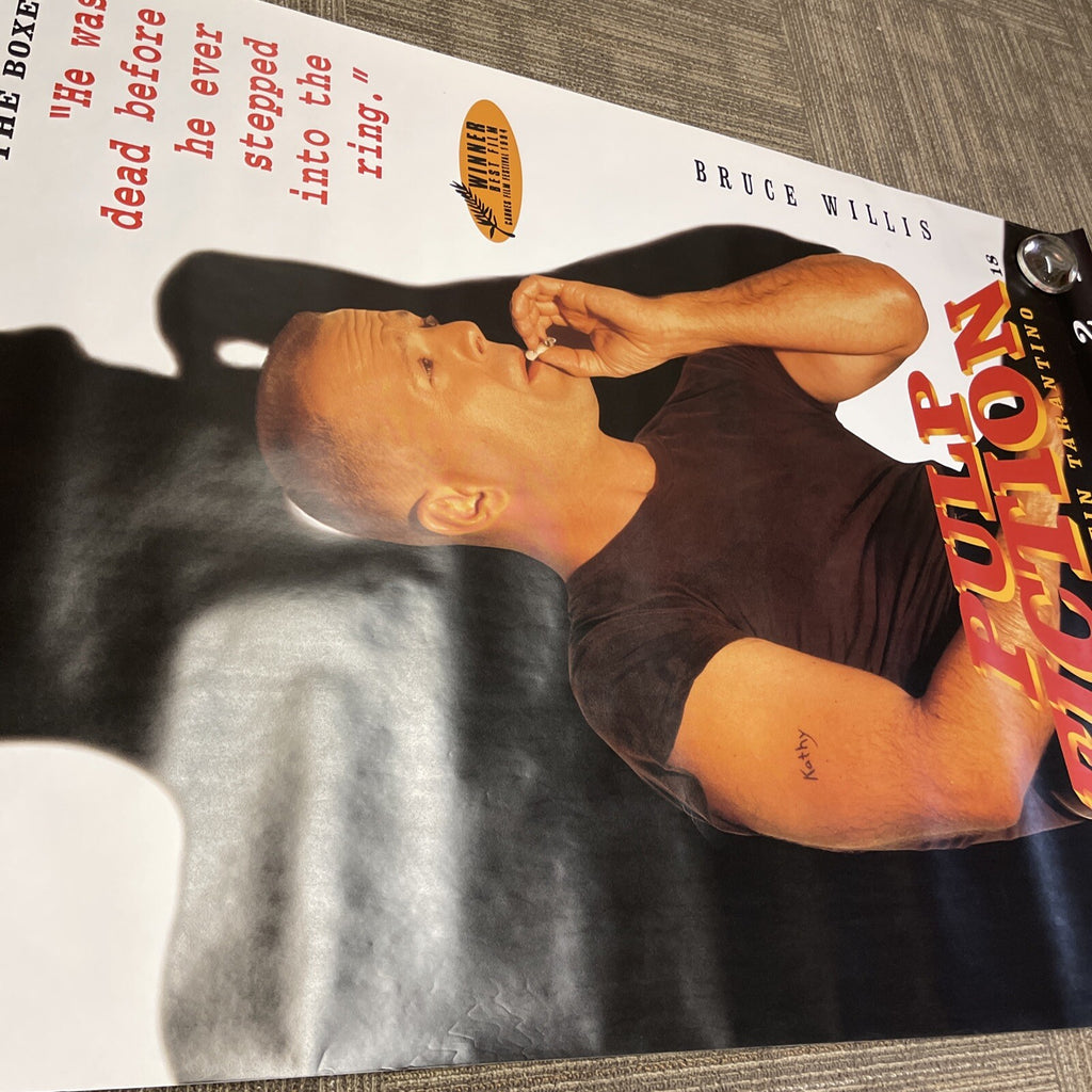 (1994) Pulp Fiction Theater Promotional Movie Poster 40x60 Very Rare8