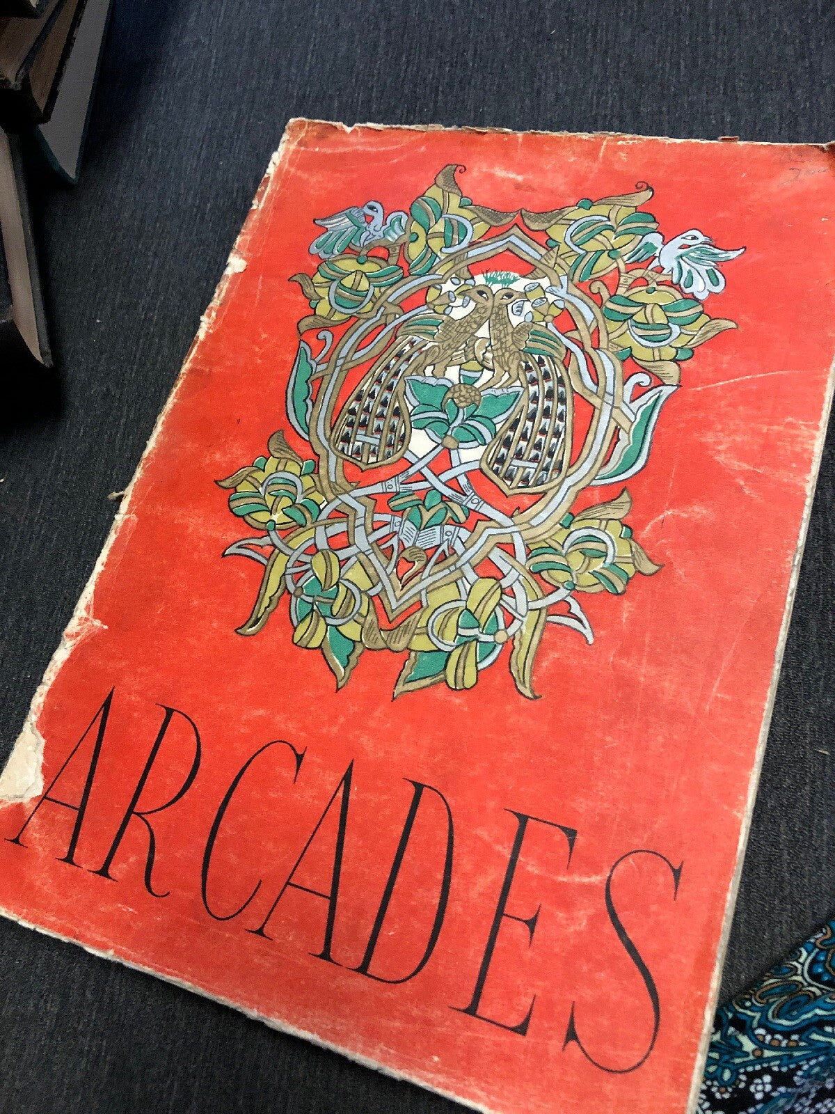 VINTAGE  Rumania 1947 "ARCADES" Quarterly Journal  BOOK ILLUSTRATION VERY RARE0