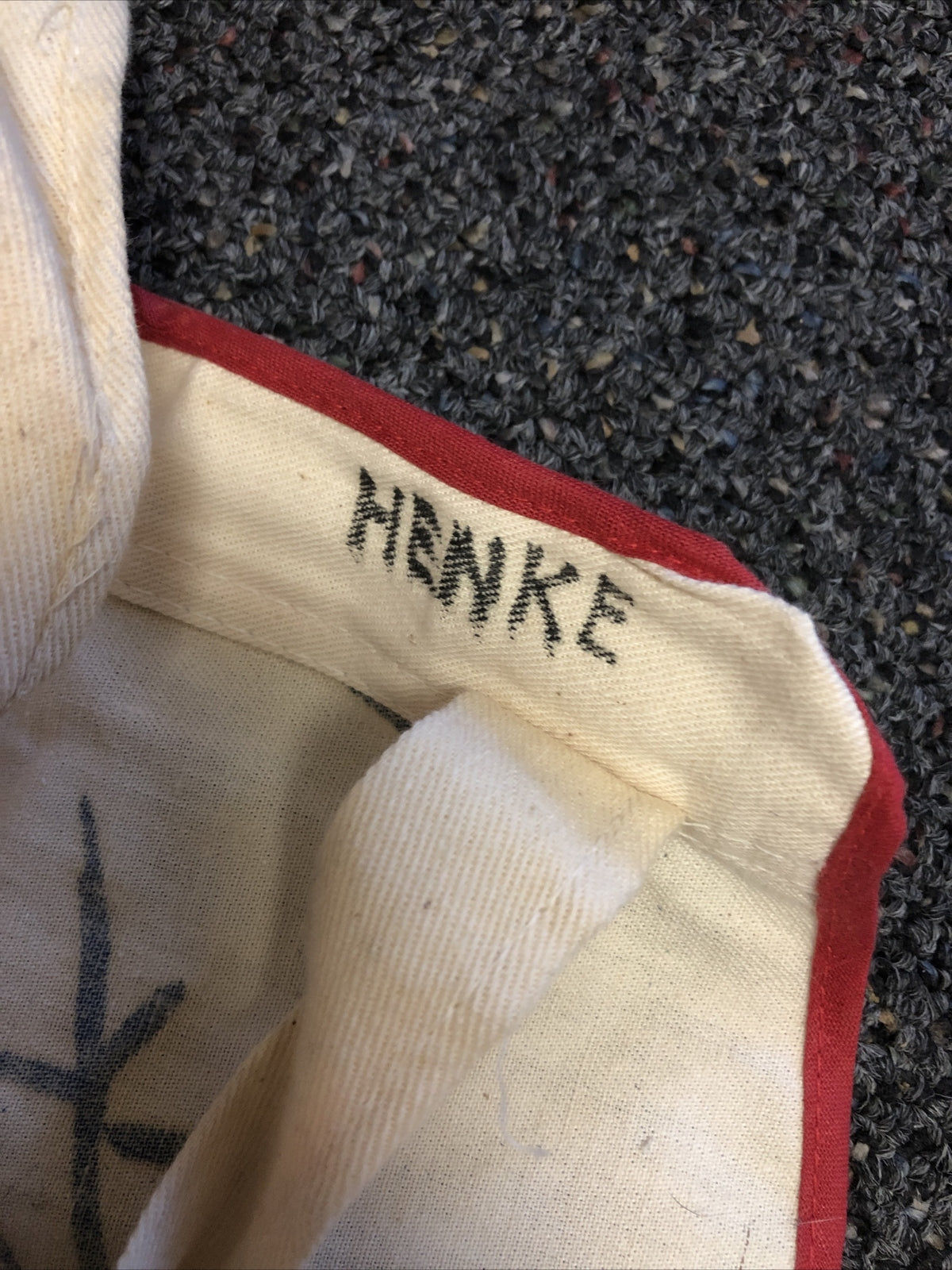 Vintage Barbecue Apron Bib “Genius At Work” Humor7