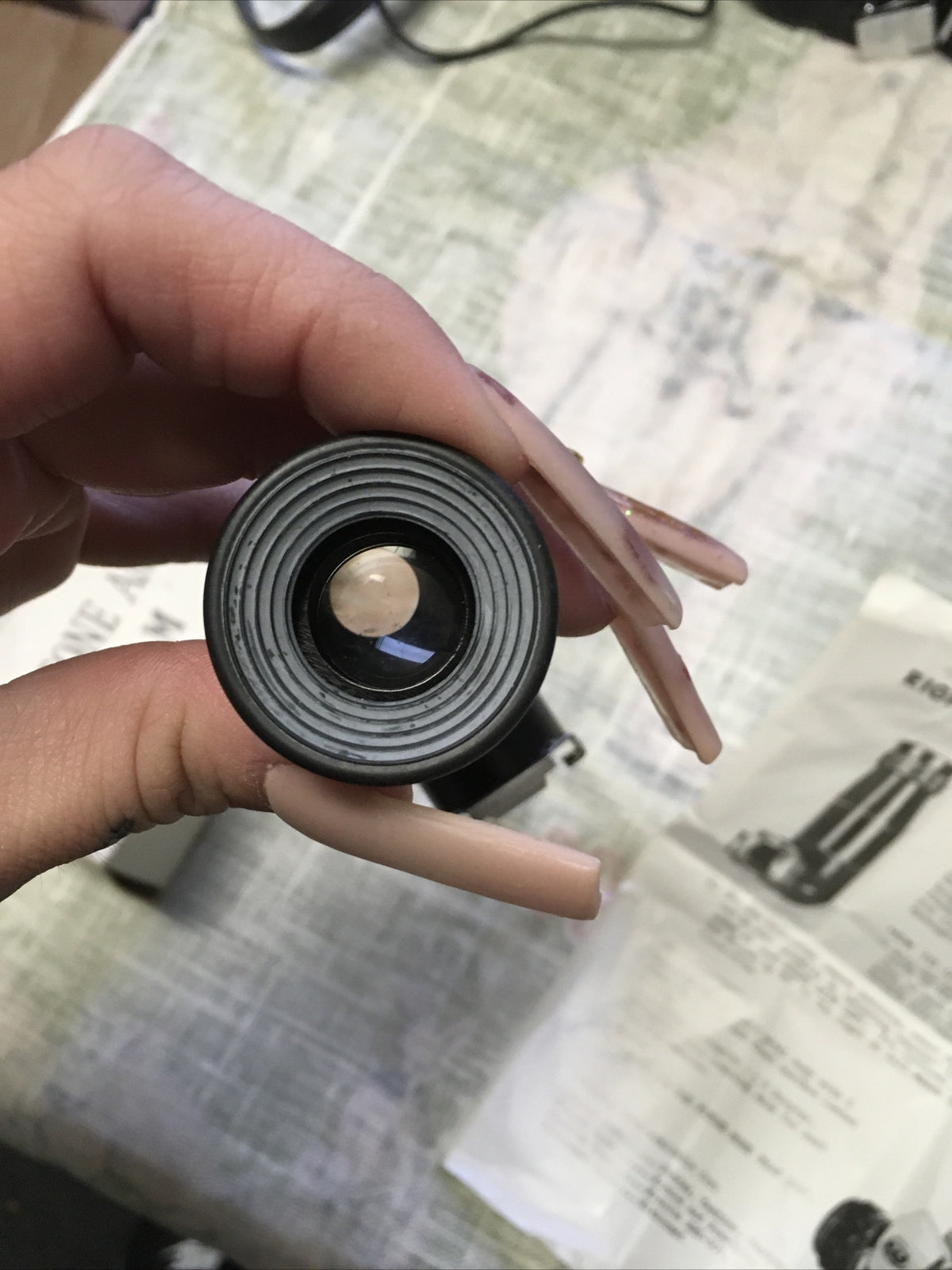 Vintage Camera Accessory Spiratone Anglescope Right Angle Finder2