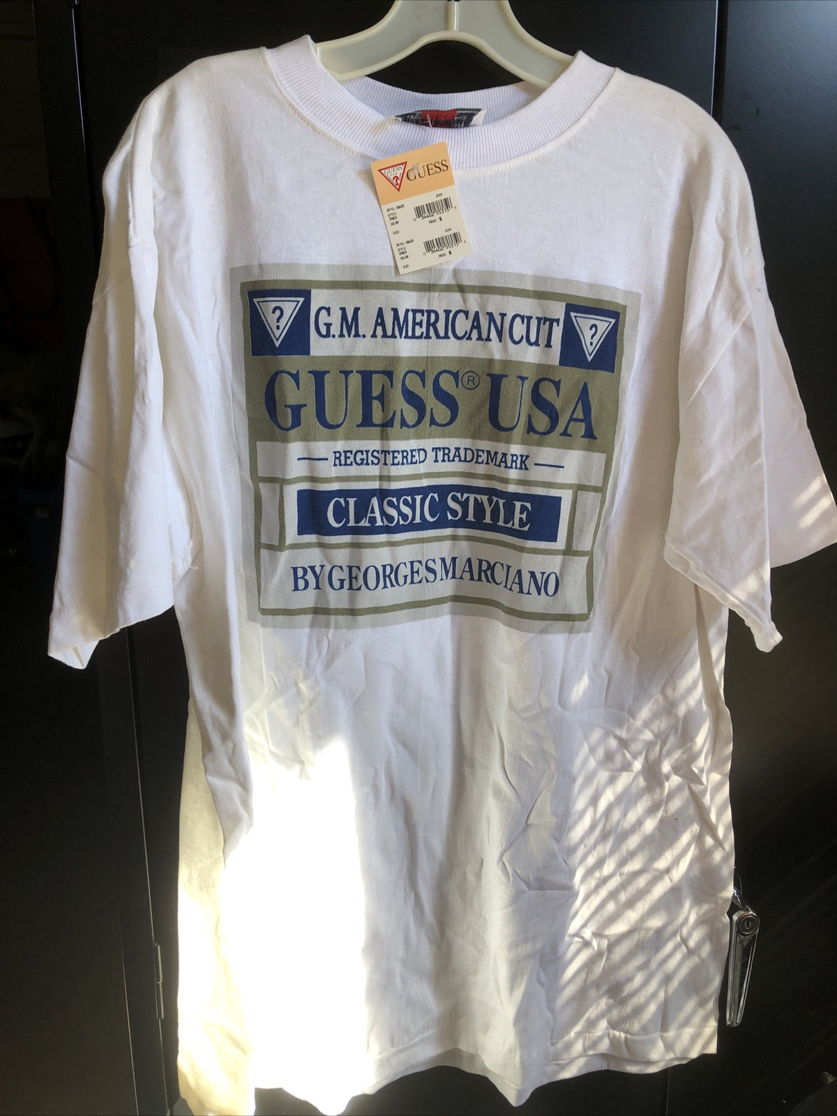 Vintage 90s NOS Guess By Georges Marciano Shirt Size XL0