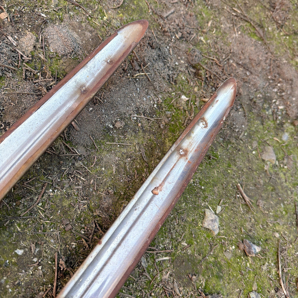 1948  DODGE 4-DOOR SEDAN DRIVER HOOD  MOLDING TRIM,  ORIGINAL PART12