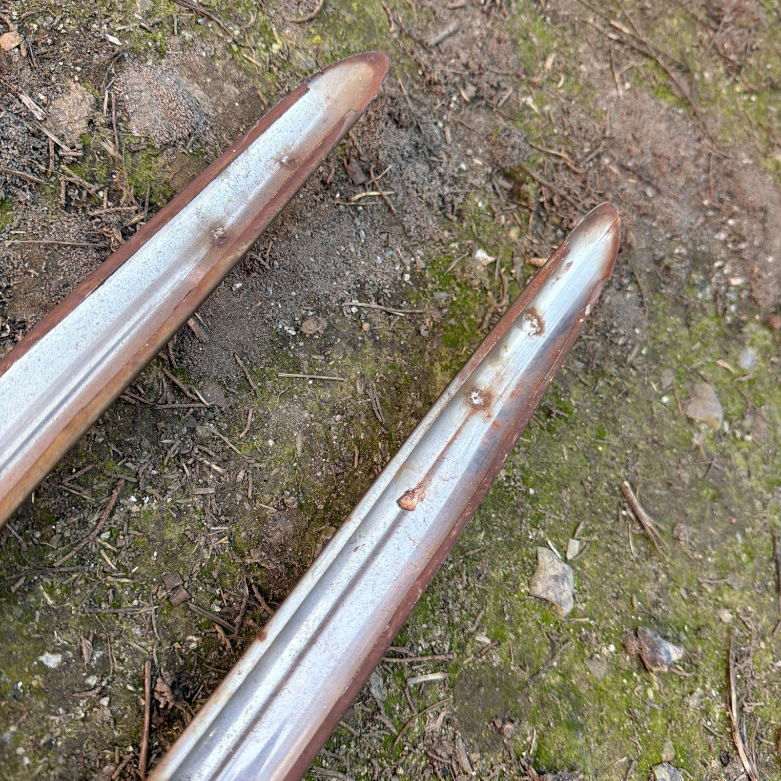 1948  DODGE 4-DOOR SEDAN DRIVER HOOD  MOLDING TRIM,  ORIGINAL PART12