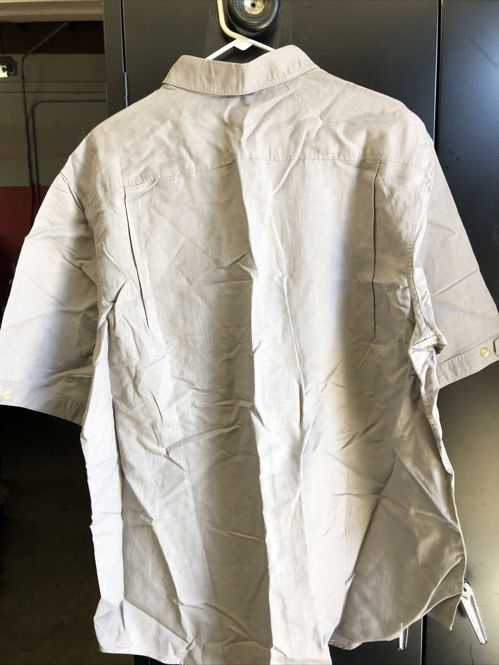 Sean John Gray Short Sleeve Button Up NOS Size 3XL3