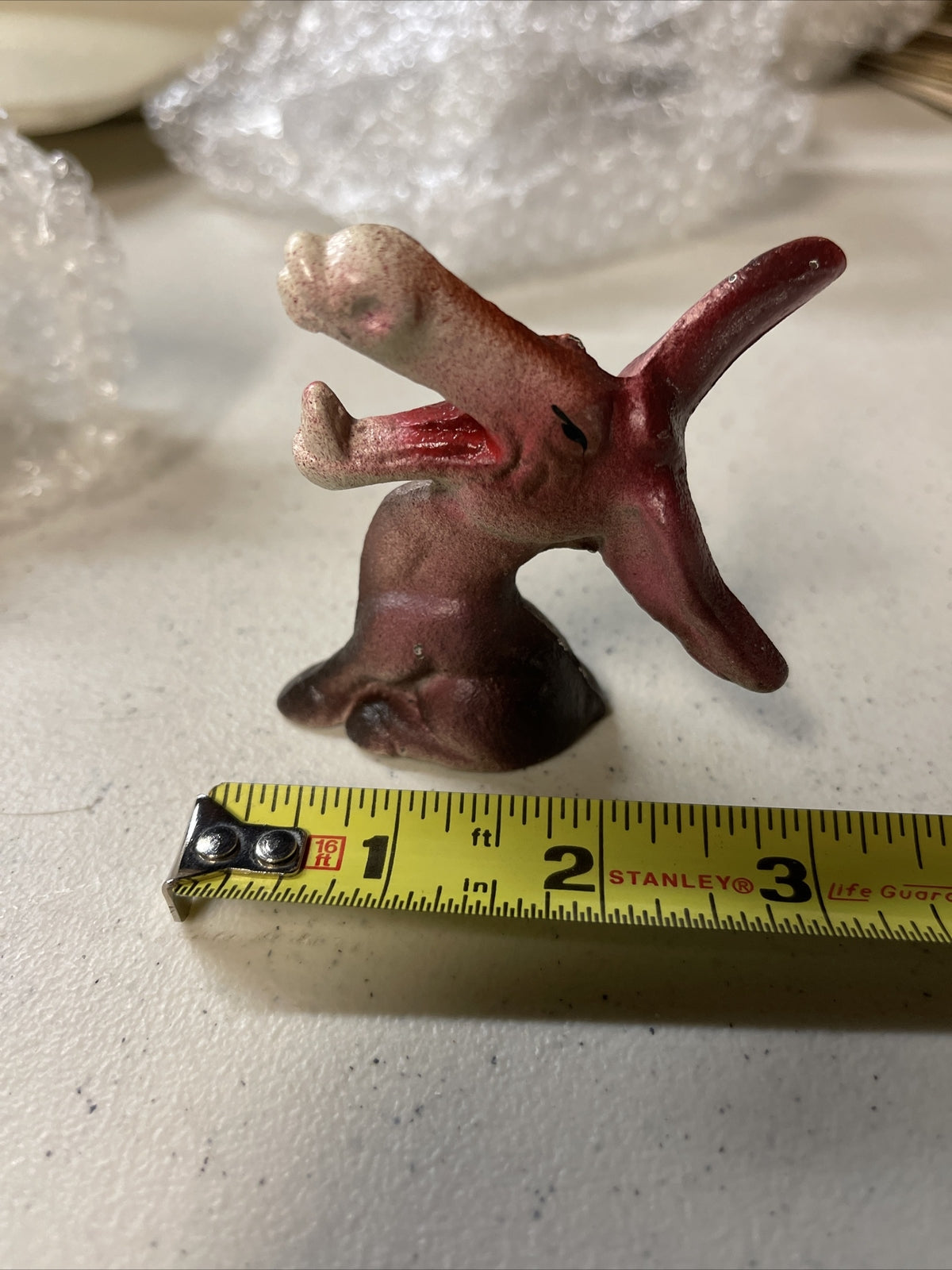 Primitive Antique Vintage Cast Iron Donkey Mule Jackass Bottle Opener  NOS0