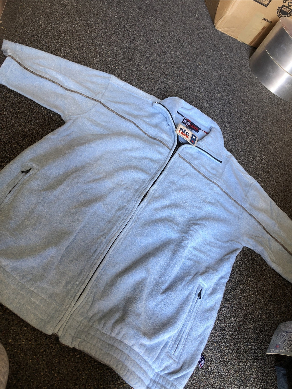 Vintage 90’s NOS Big Land Zip up Shirt Size L0