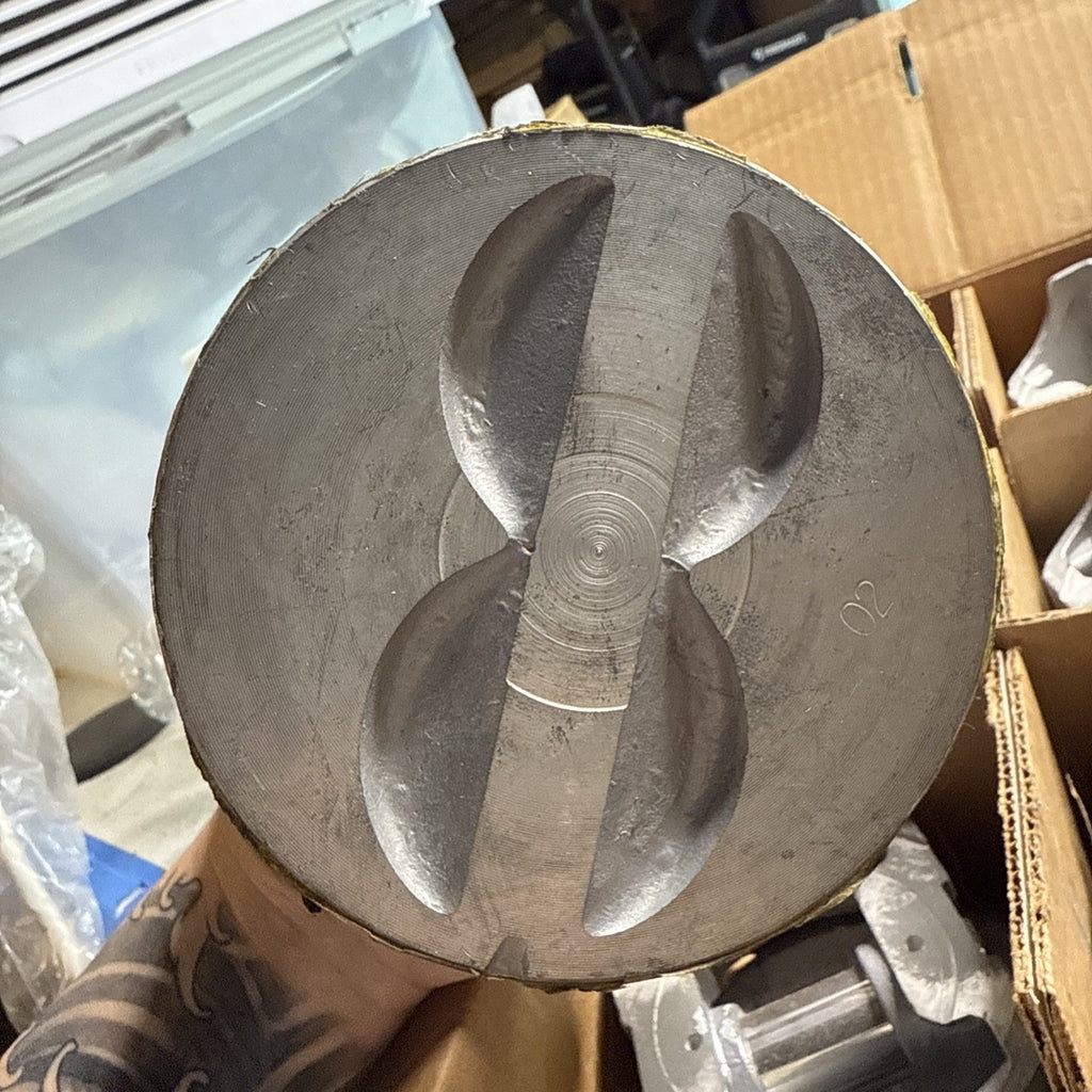 Badger P557 Pistons Set of 8 – BMS 350 2-Bolt – No Card – Chevy SBC Performance10