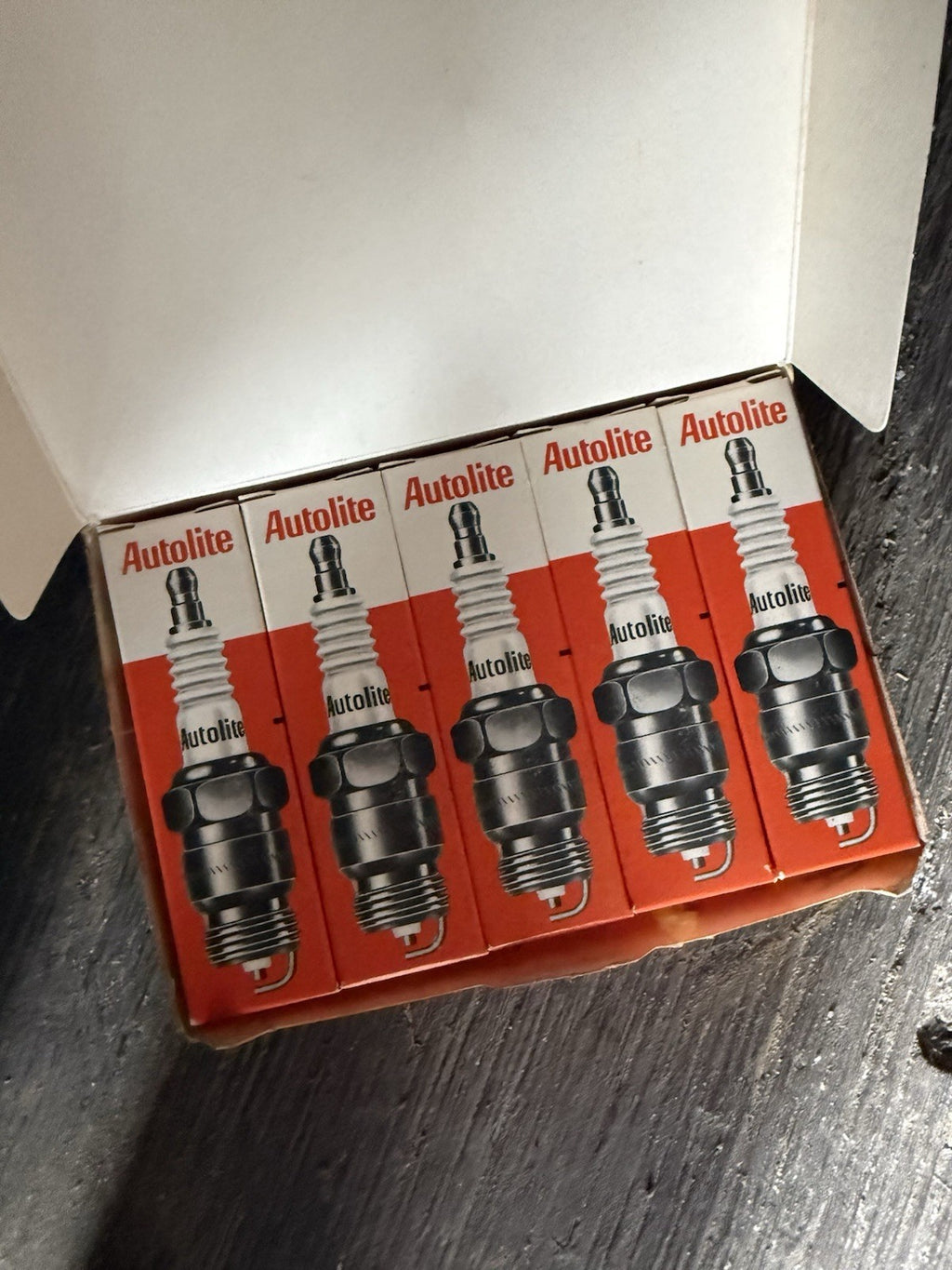 NOS Vintage Autolite 36 Spark Plugs Box of 10 Replaces Champion2