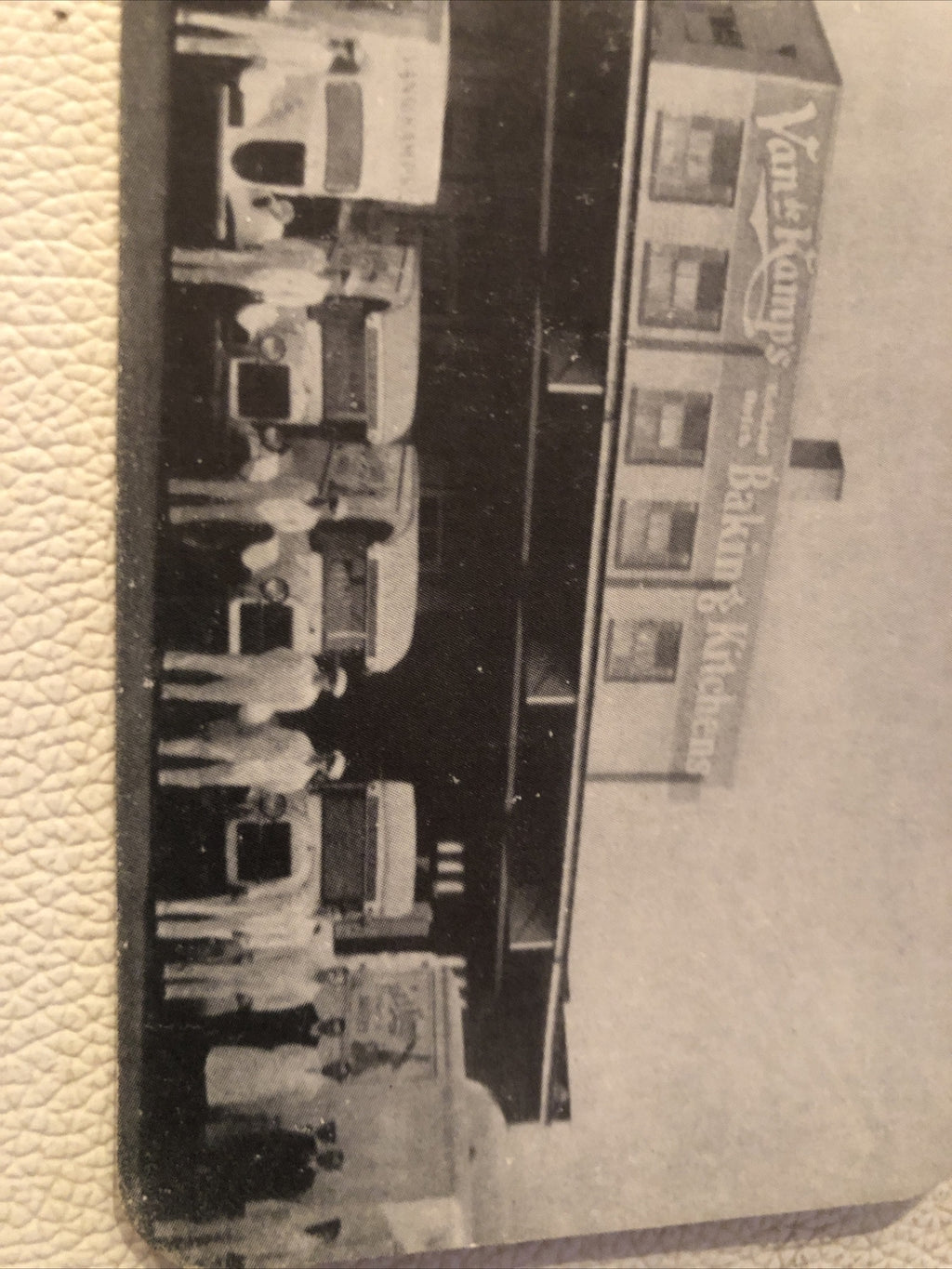 1950s Van De Lamps Baking Kitchens Long Post Card Delivery Trucks Advertising1